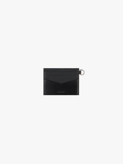 Givenchy 4G CARDHOLDER IN BOX LEATHER outlook