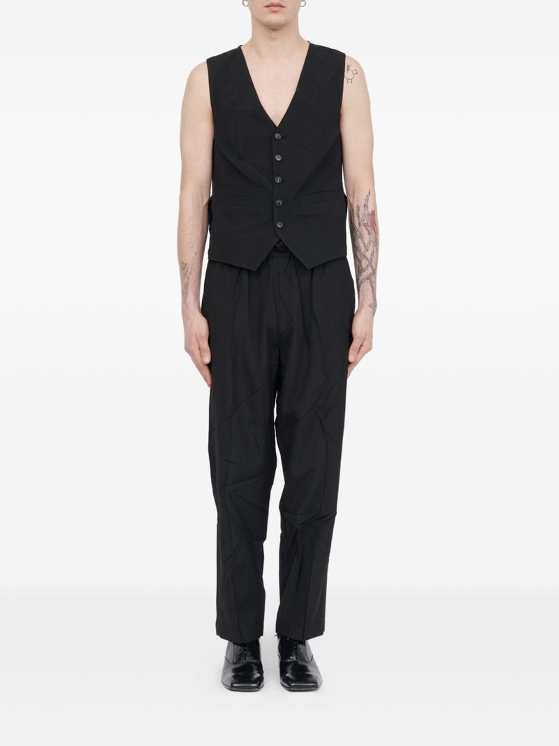 MM6 Maison Margiela single-breasted waistcoat outlook
