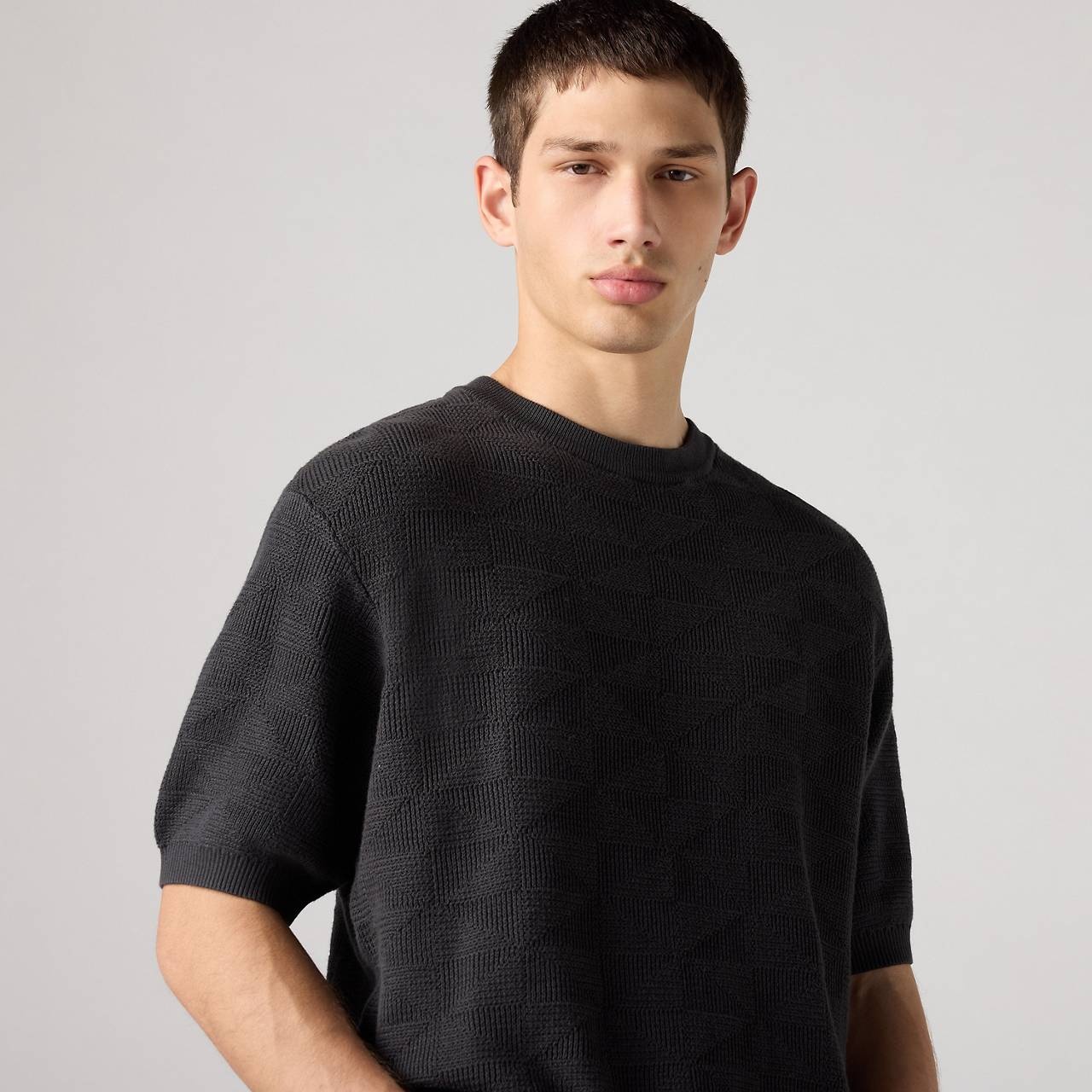 ANI SHORT SLEEVE SWEATER T-SHIRT - 4