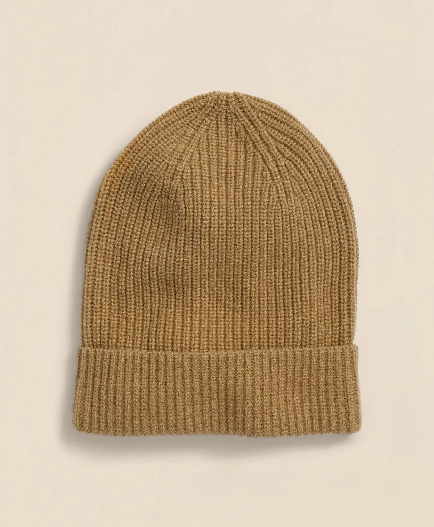 Merino Wool Cashmere Beanie - 1