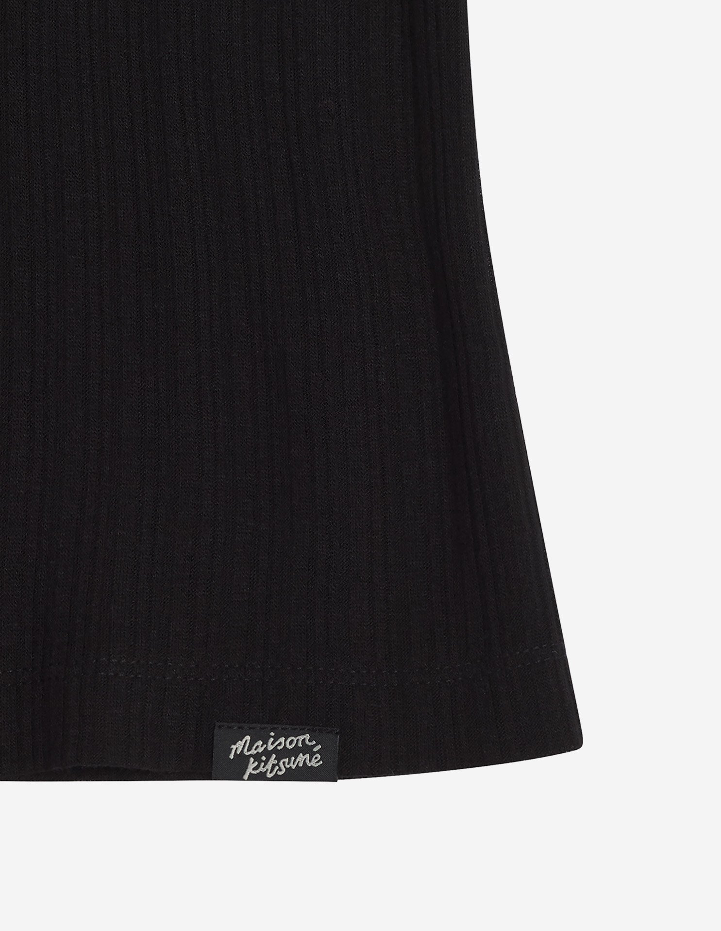 MAISON KITSUNE HANDWRITING RIBBED TURTLENECK - 7