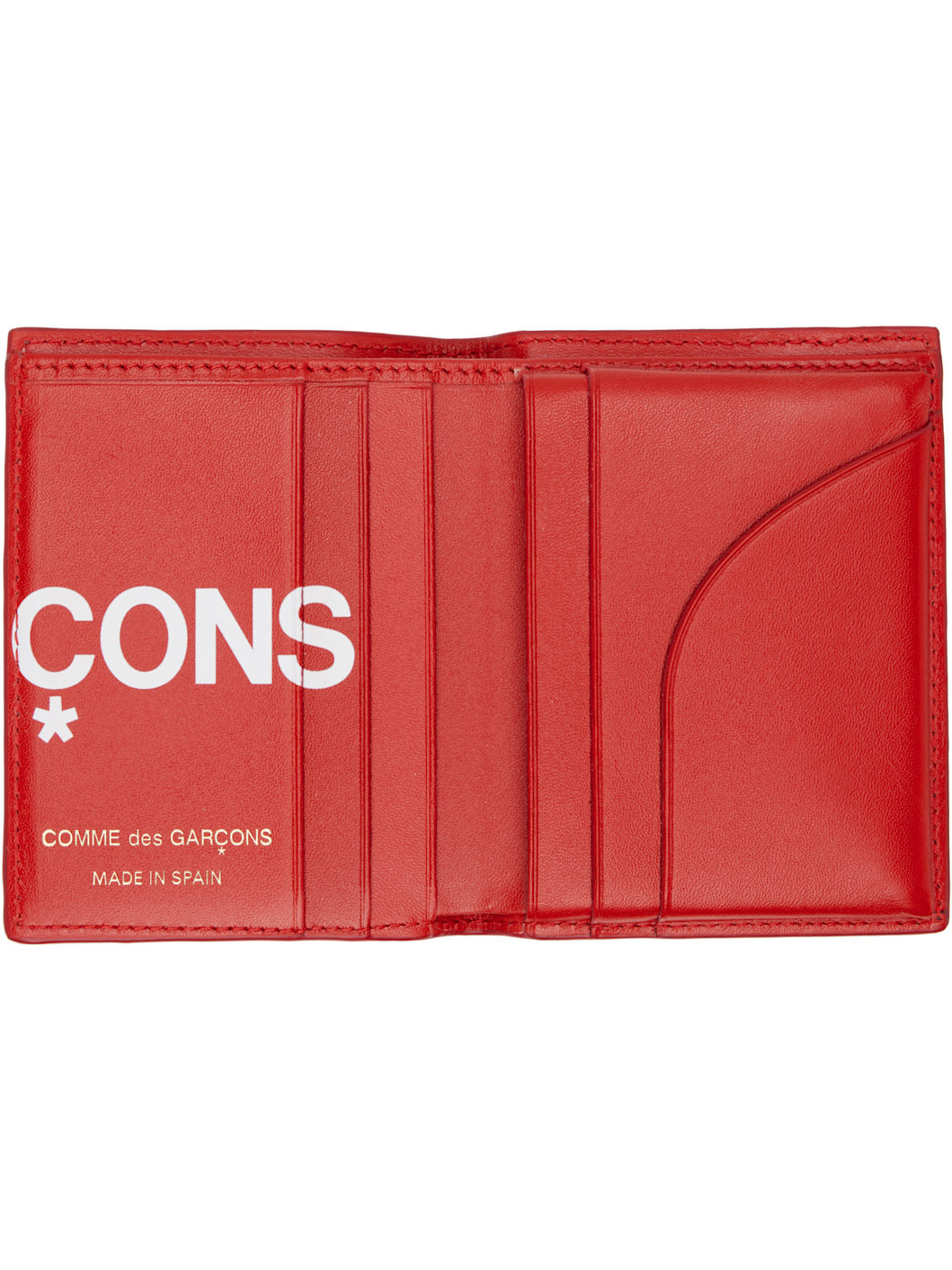Red Huge Logo Group Wallet - 3