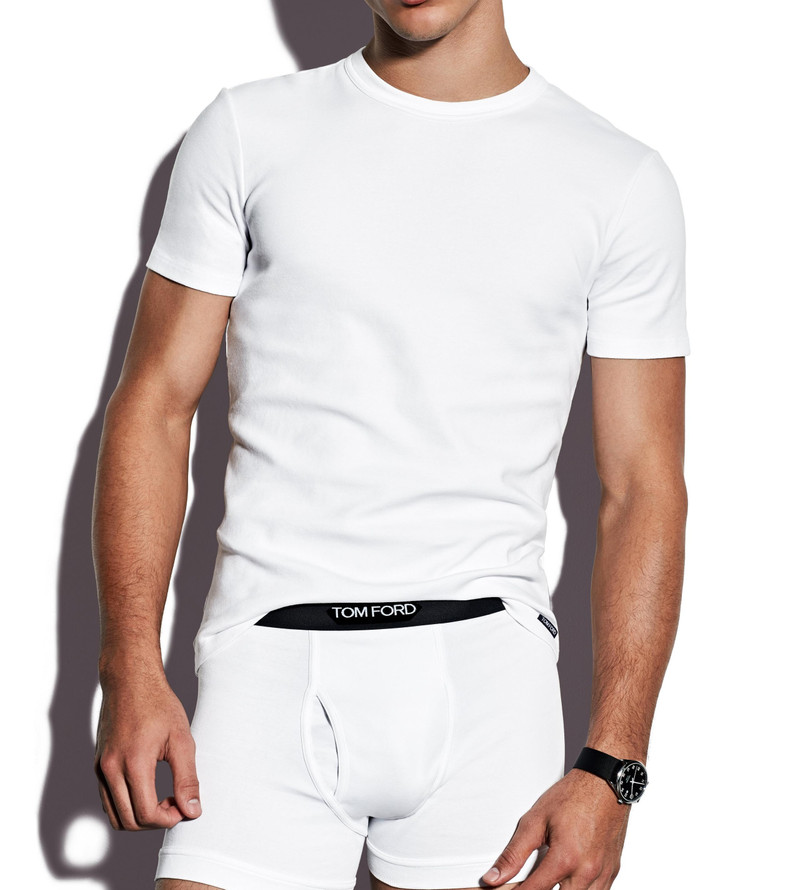 TOM FORD COTTON CREWNECK T-SHIRT outlook