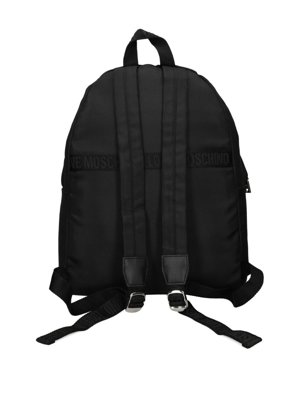 logo-plaque backpack - 2
