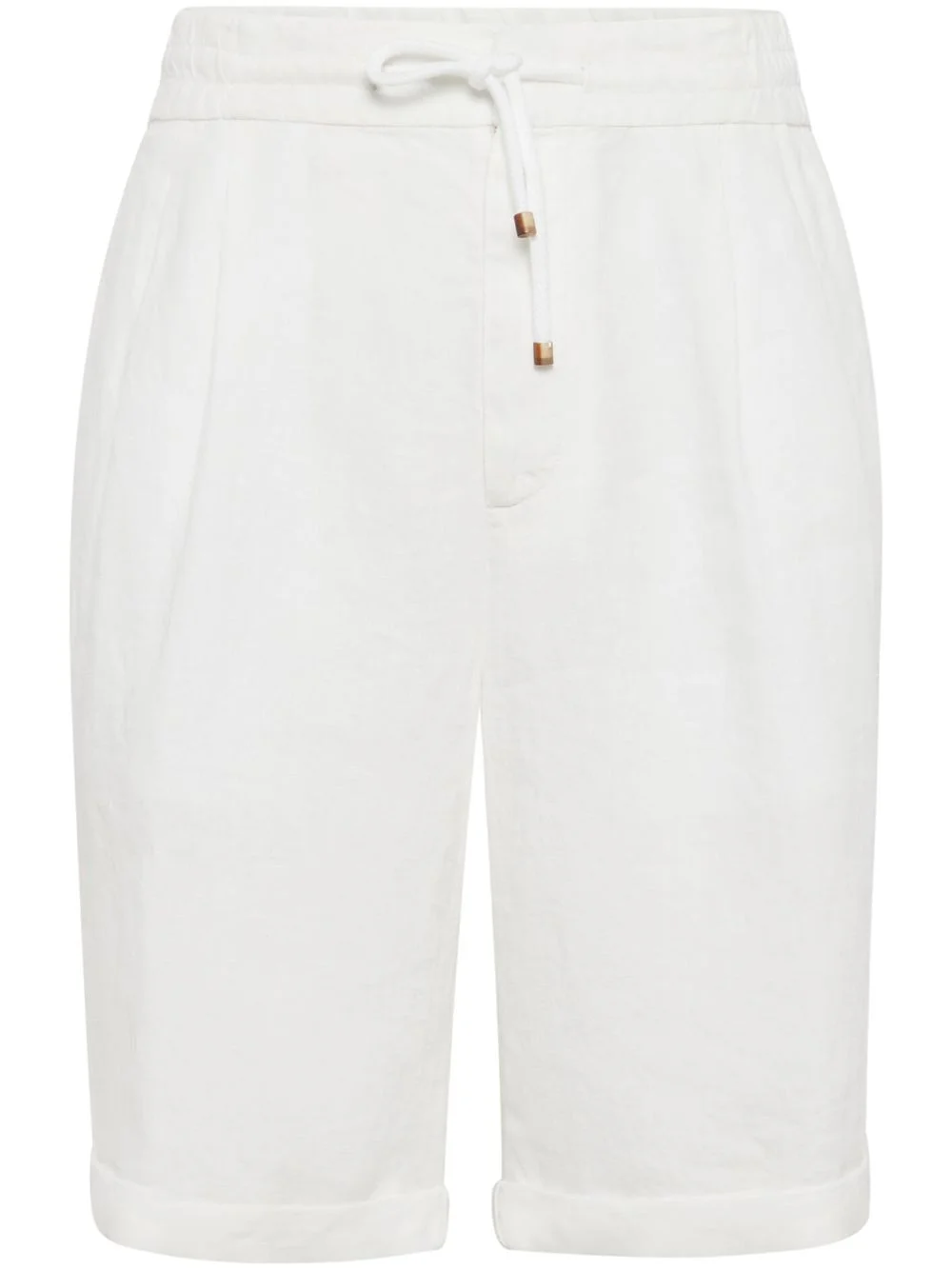 Linen Bermuda Shorts - 1