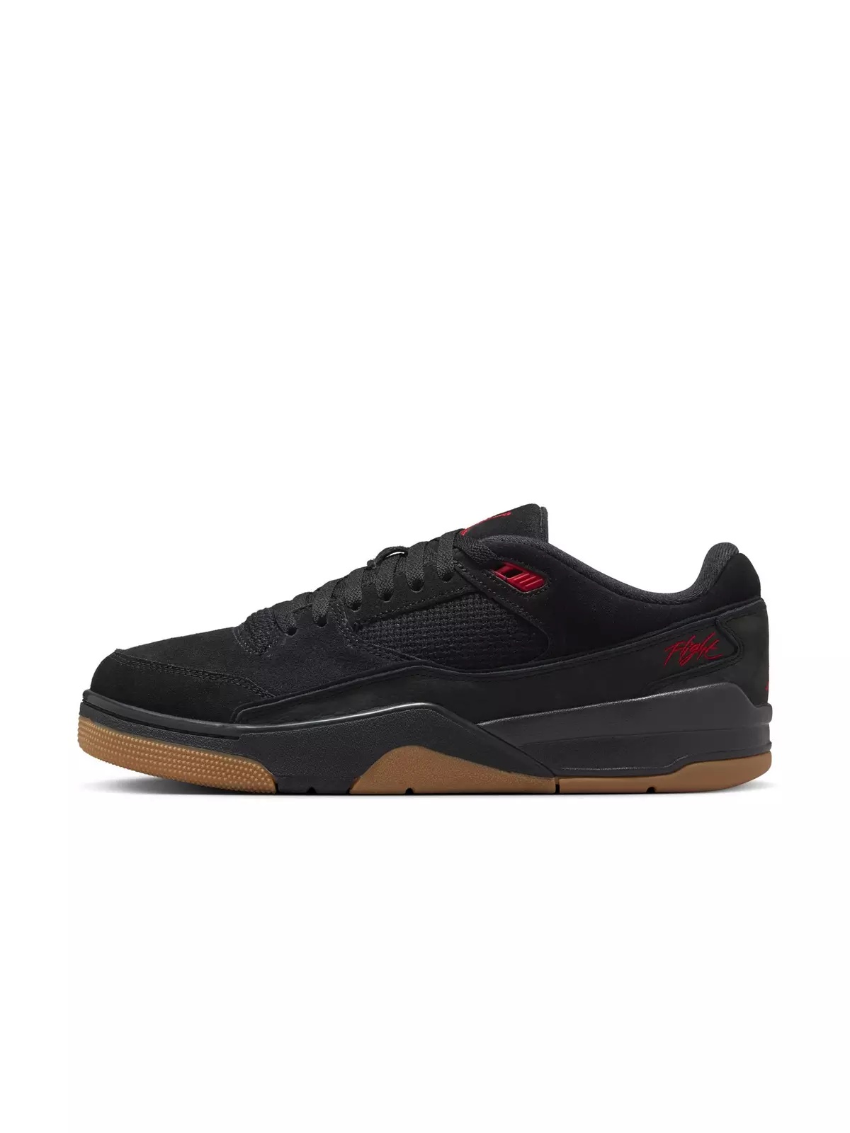 Flight Court "Black/Varsity Red/Gum Med Brown" Men's Shoe - 3
