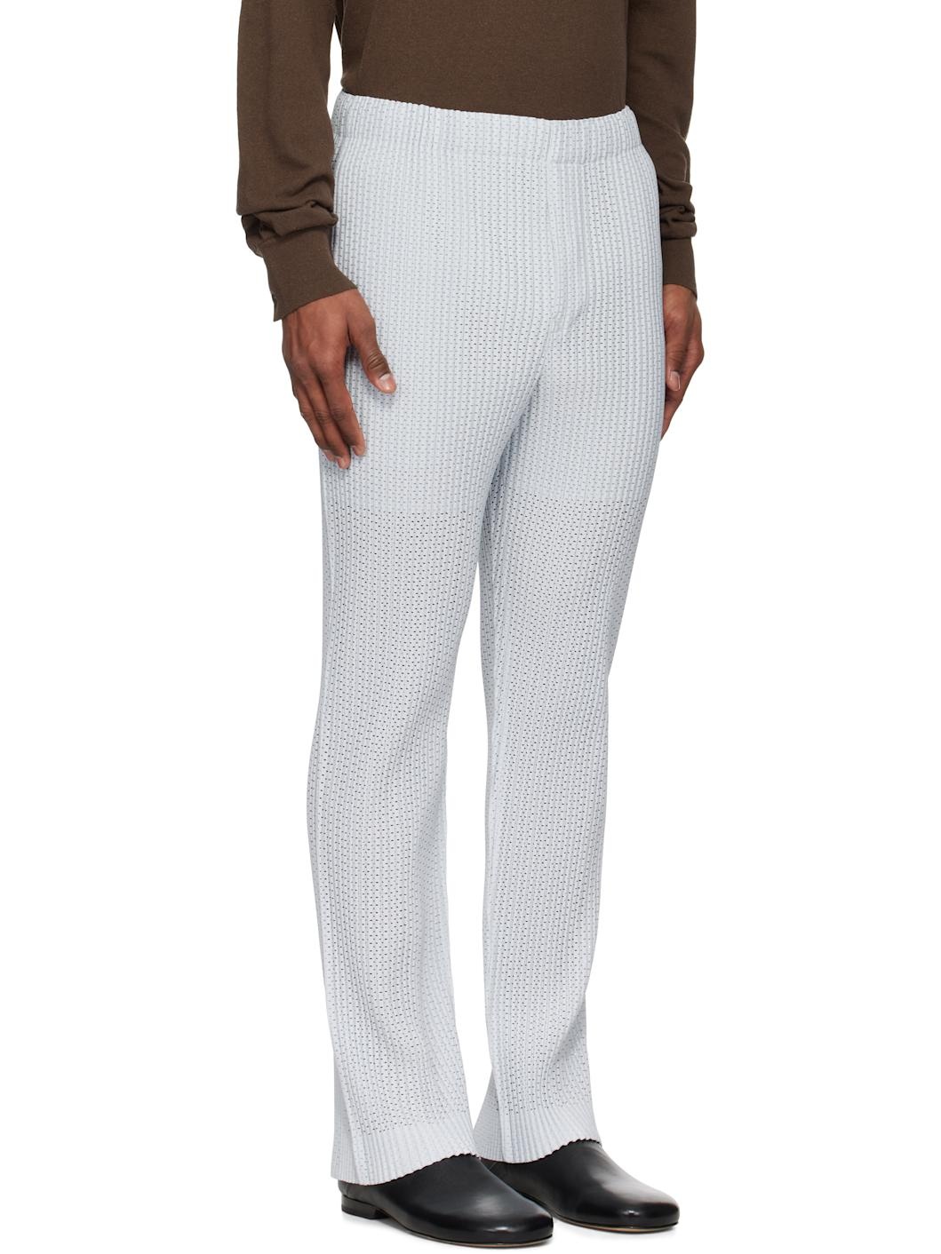 Gray Outer Mesh Trousers - 2