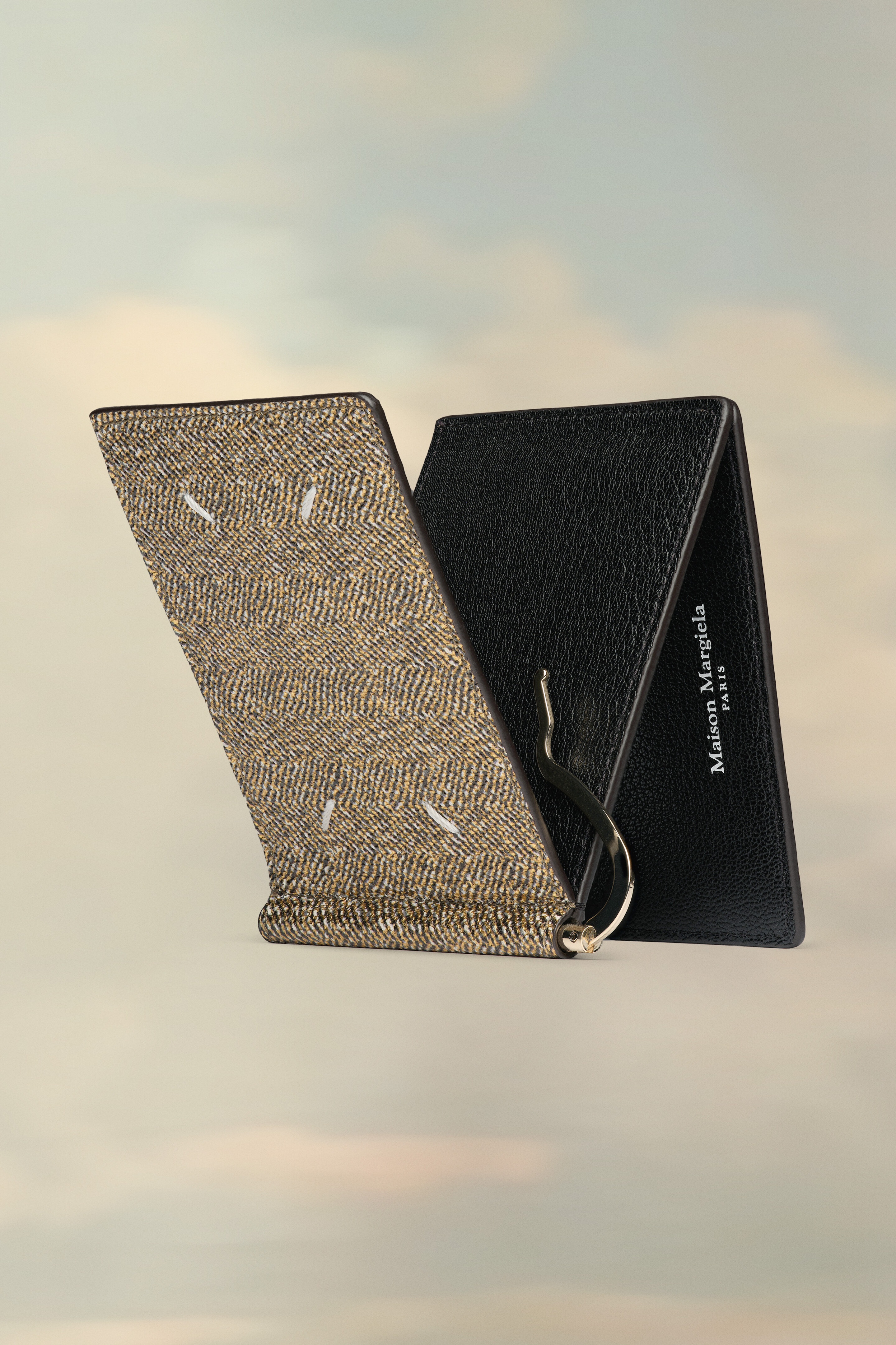 Money clip leather wallet - 3