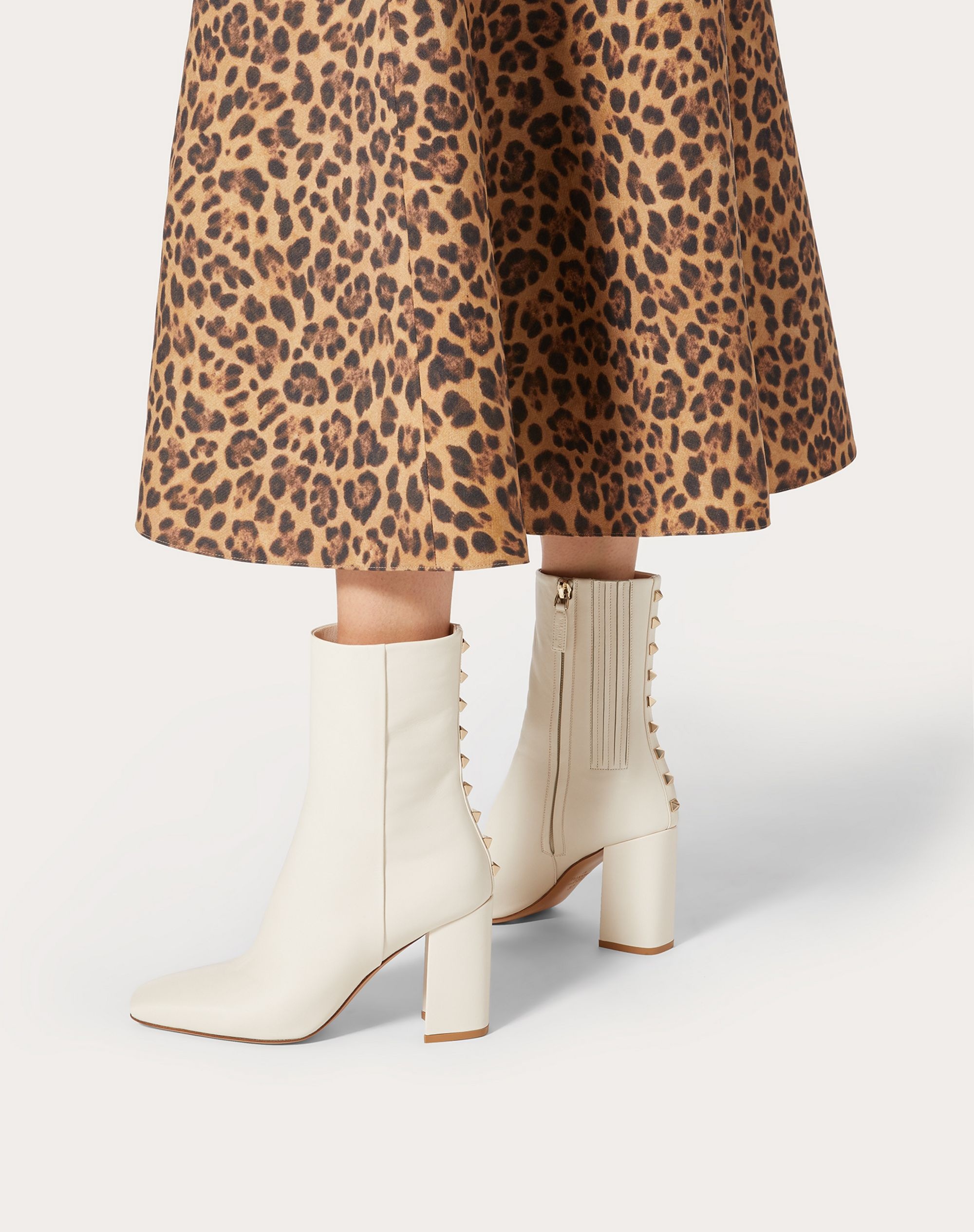 ROCKSTUD NAPPA ANKLE BOOT 90MM - 6