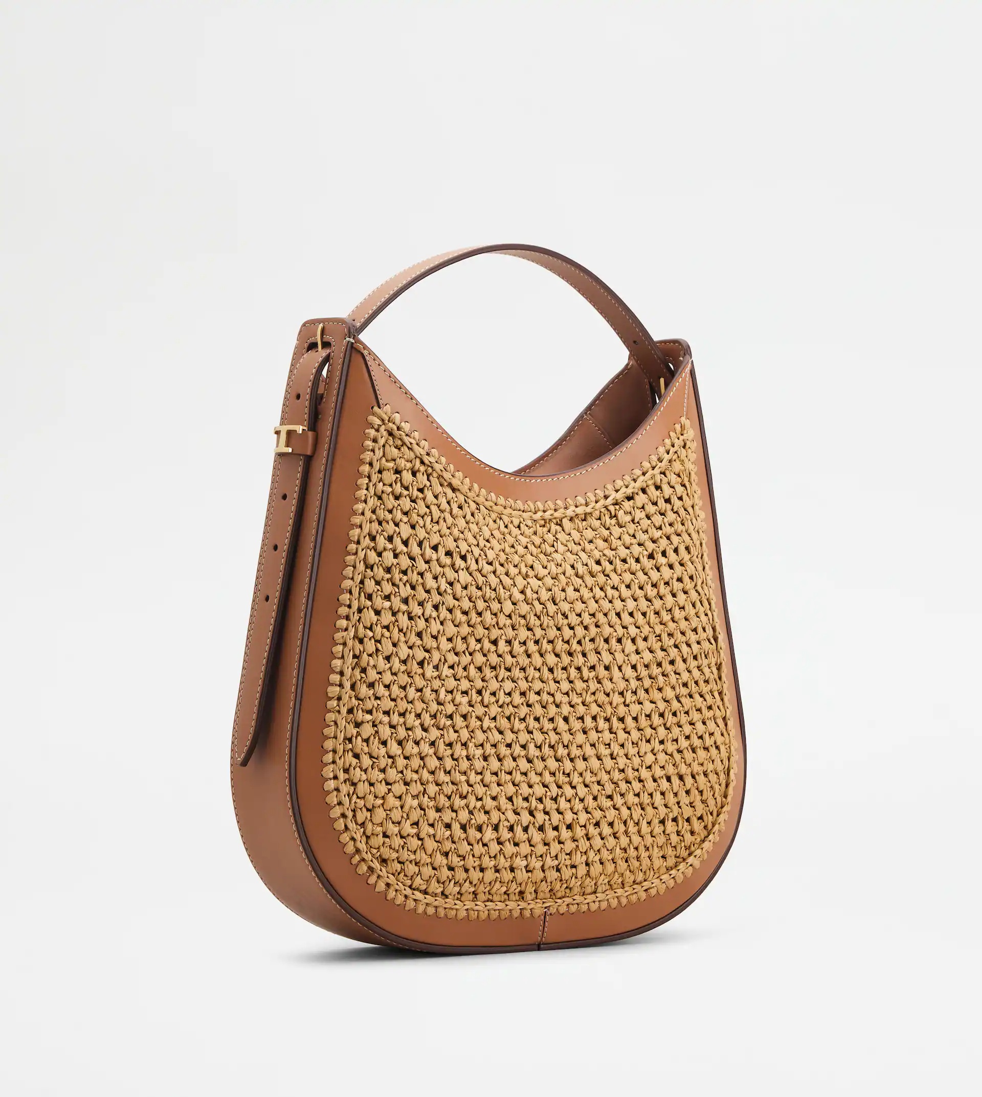 TOD'S OBOE BAG SMALL - BEIGE, BROWN - 3