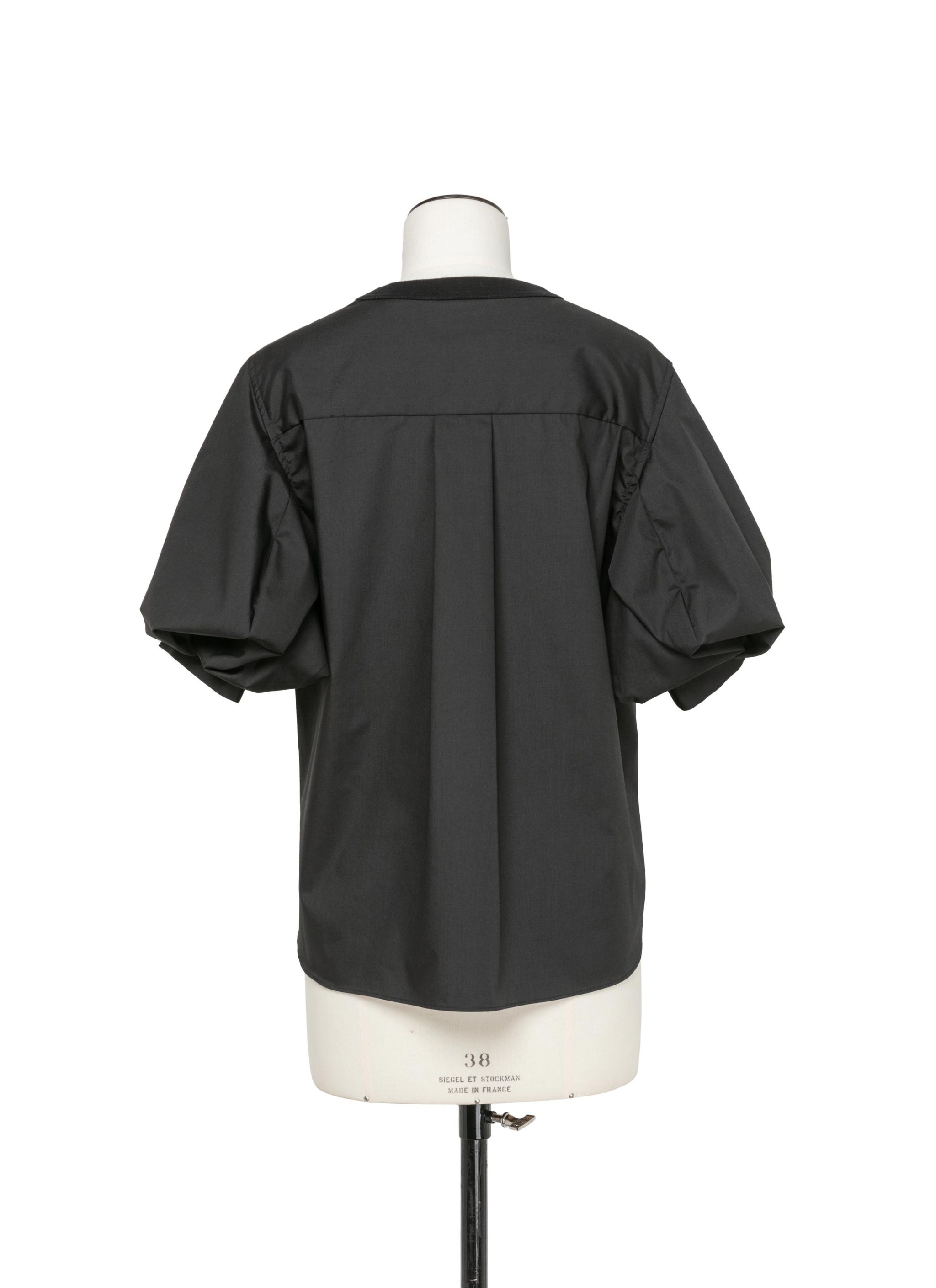 Cotton Poplin x Cotton Jersey T-Shirt - 3