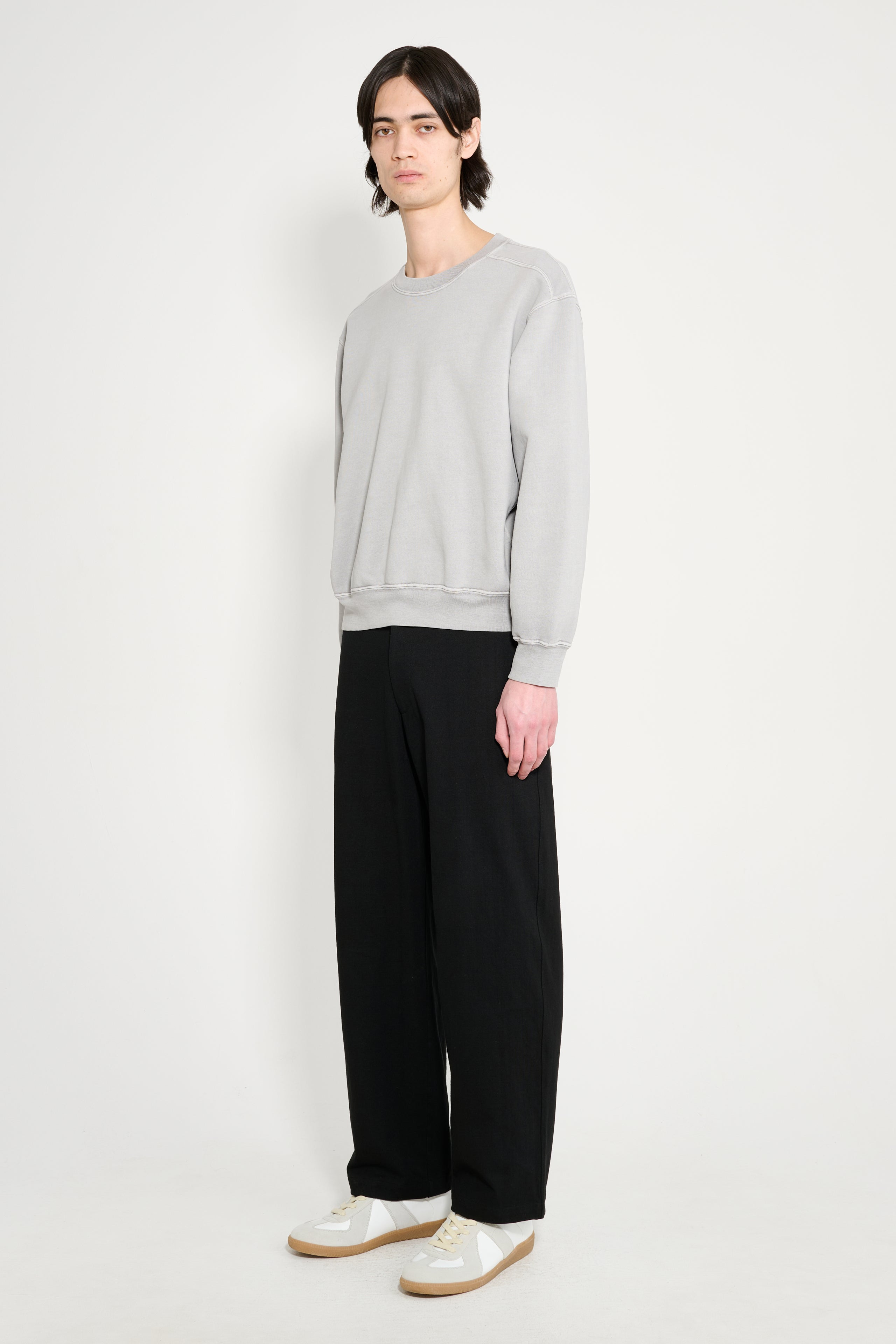 LADY WHITE CO. BELTED JERSEY TROUSER BLACK - 5