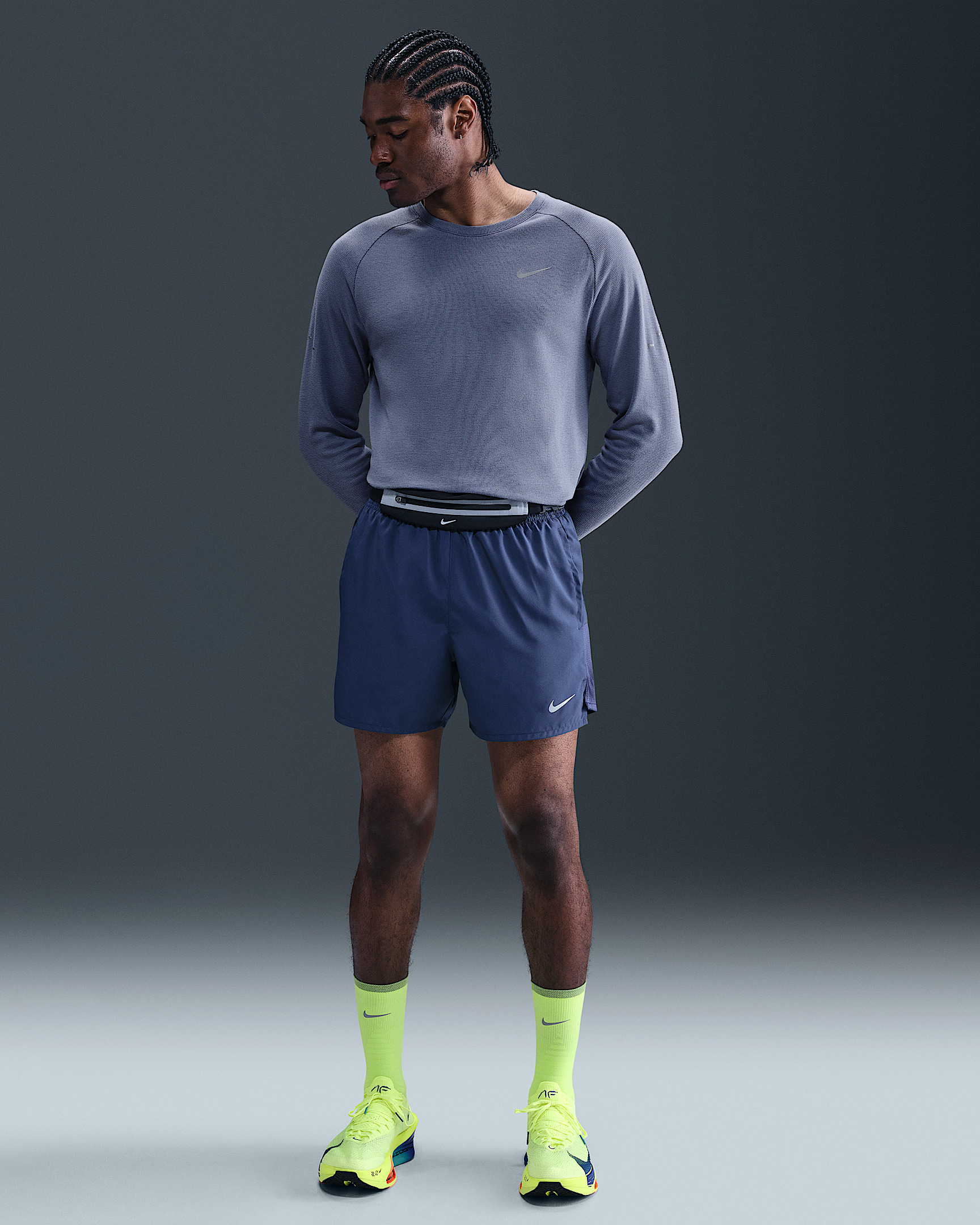 Nike Stride Men's Dri-FIT Running Waffle Crew - 4