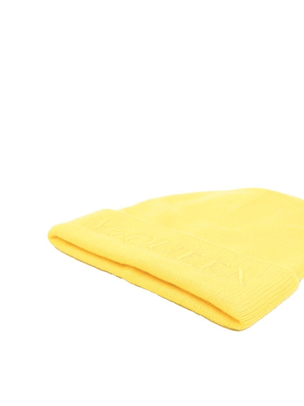 logo-embroidered cashmere beanie - 2