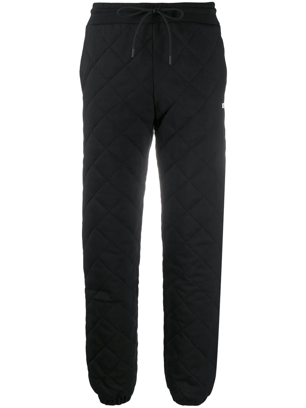 logo print track pants - 1