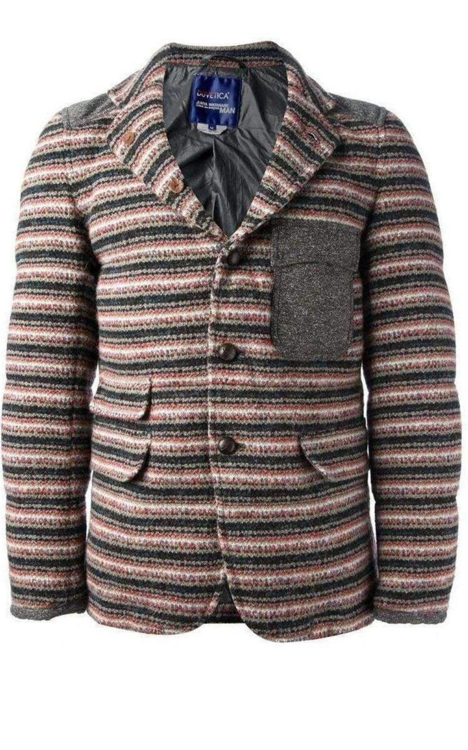 Duvetica Padded Multi Colored Button Up Jacket - 1