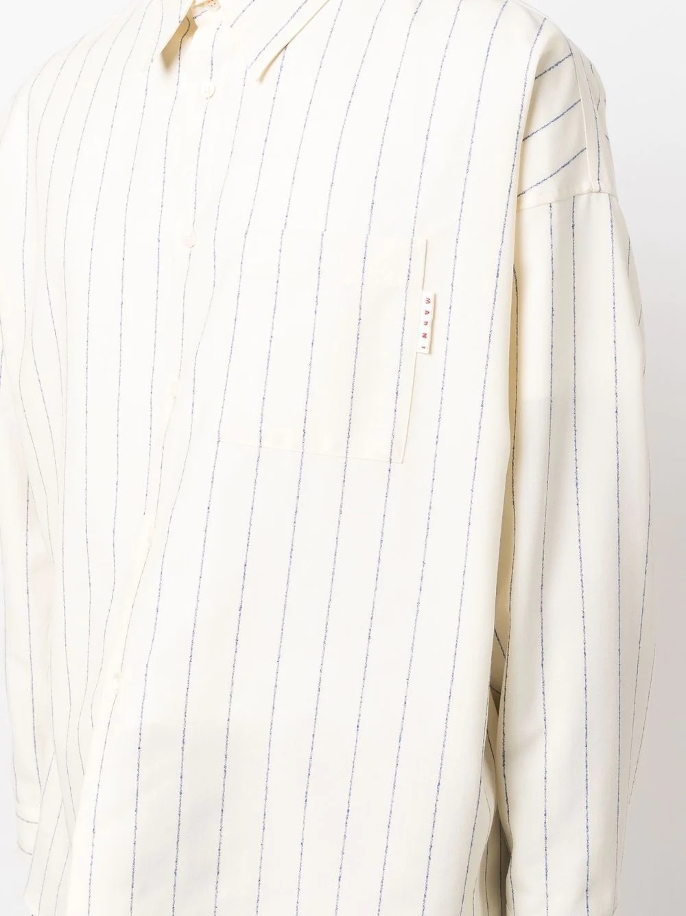 vertical striped shirt - 5