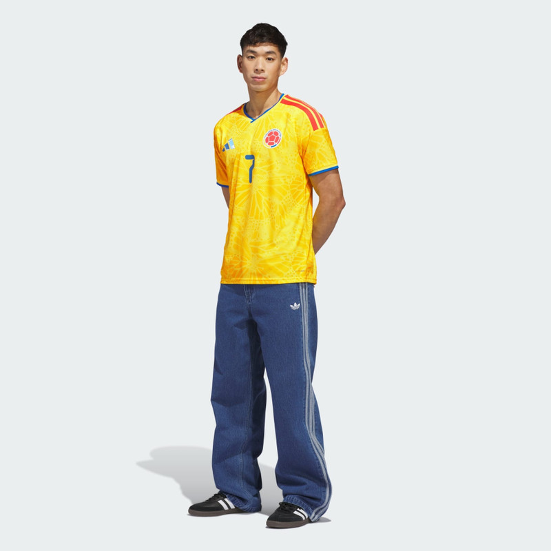 Colombia 26 Home Diaz Jersey 4