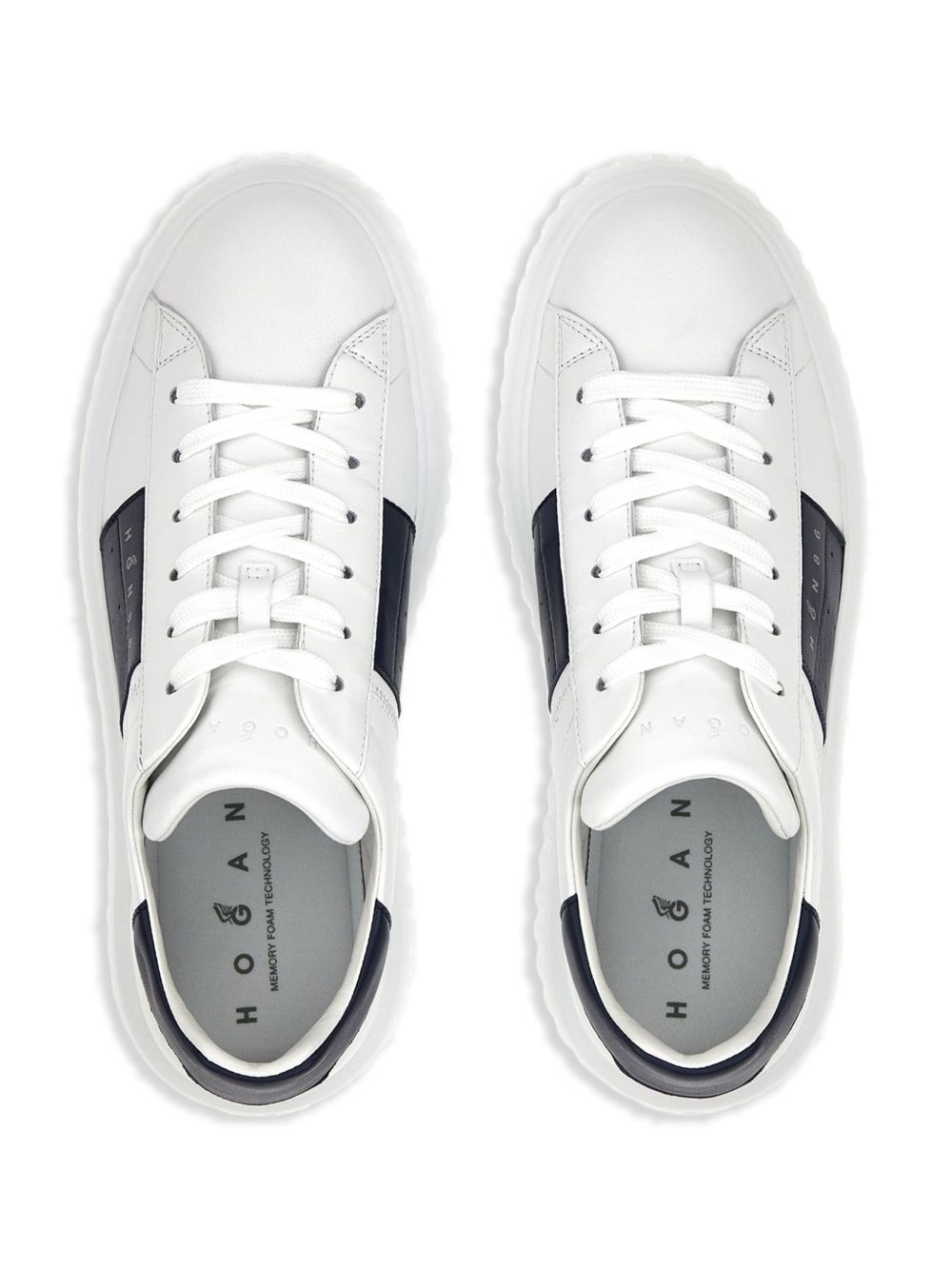 H-Stripes leather sneakers - 5