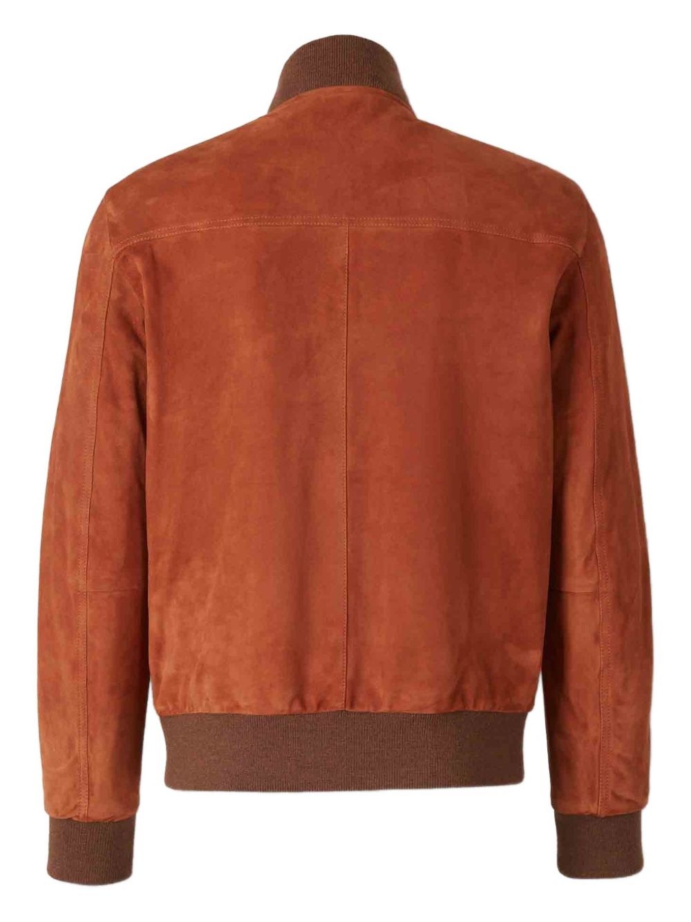 suede bomber jacket - 2