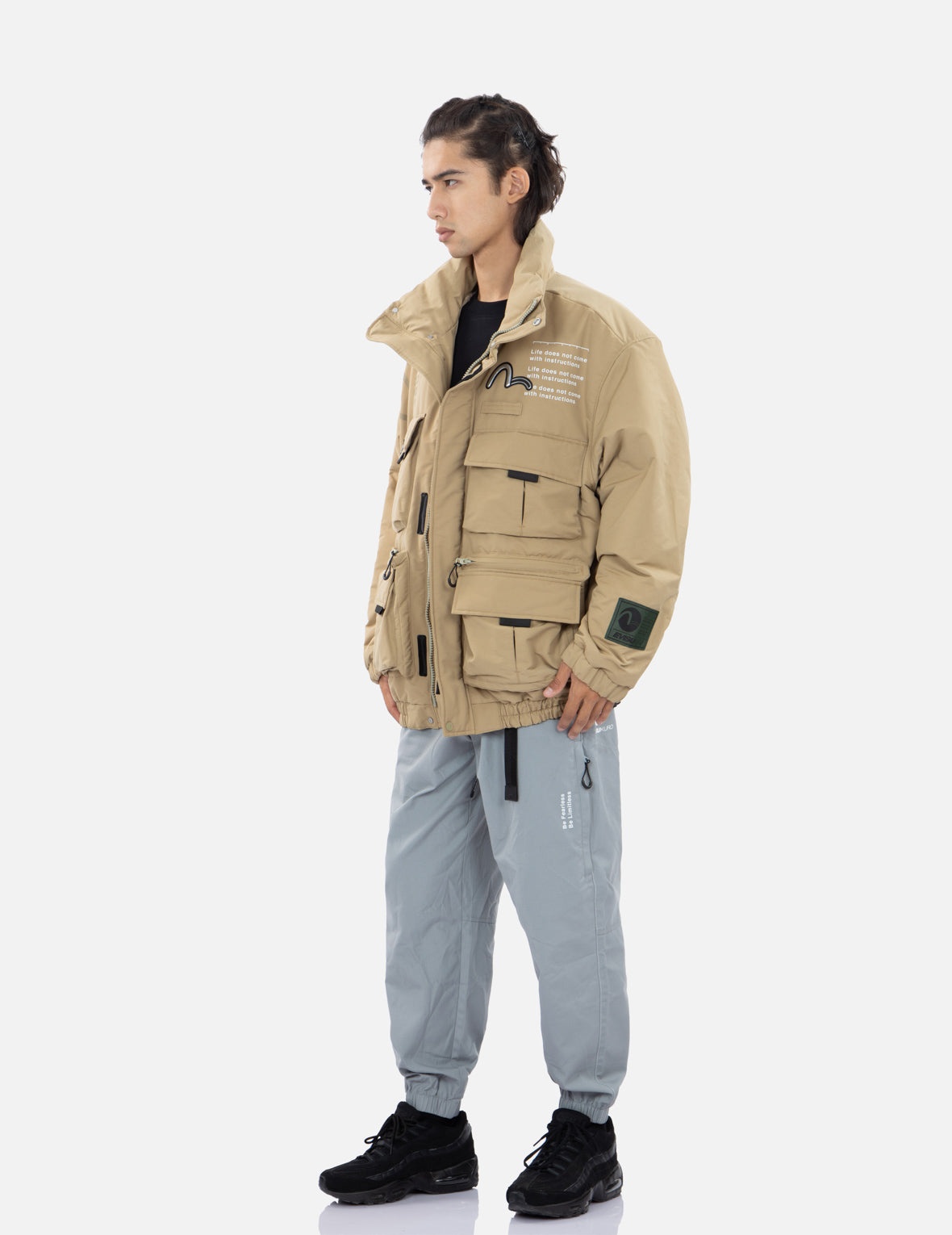 Multi Pocket Padded Bomber Jacket - 3
