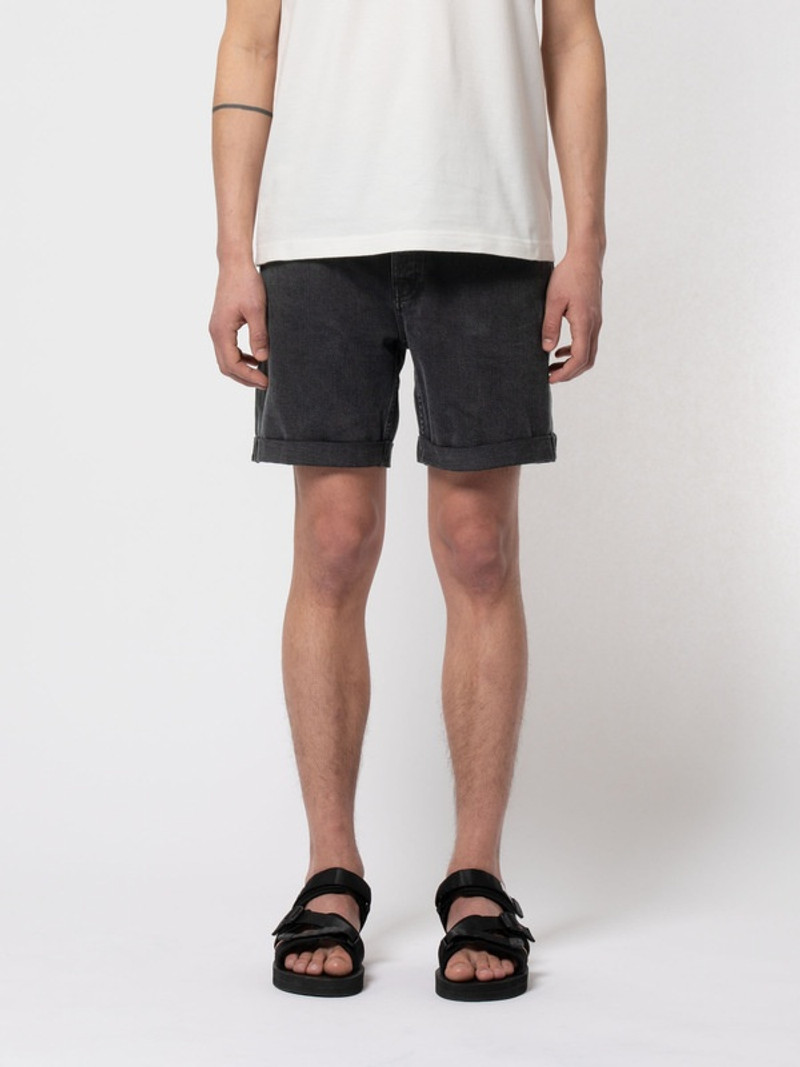 Nudie Jeans Josh Shorts Black Water outlook