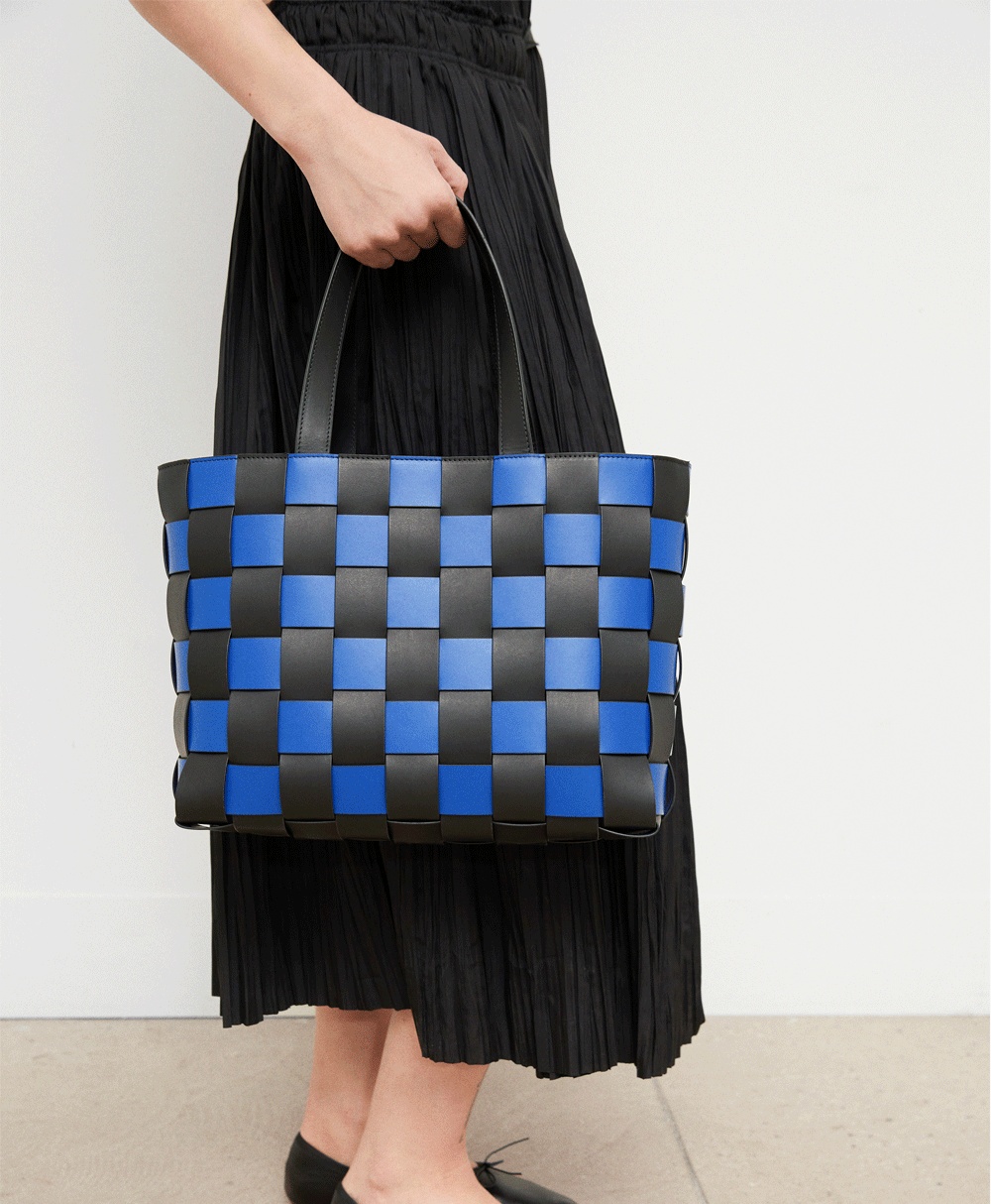 UPCYCLED WOVEN TOTE - 2