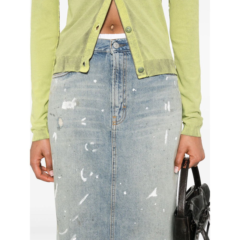 Acne Studios Blue Skirts - Straight Skirts Women - 4