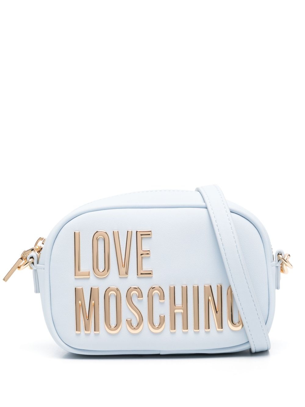 logo-lettering cross body bag - 1
