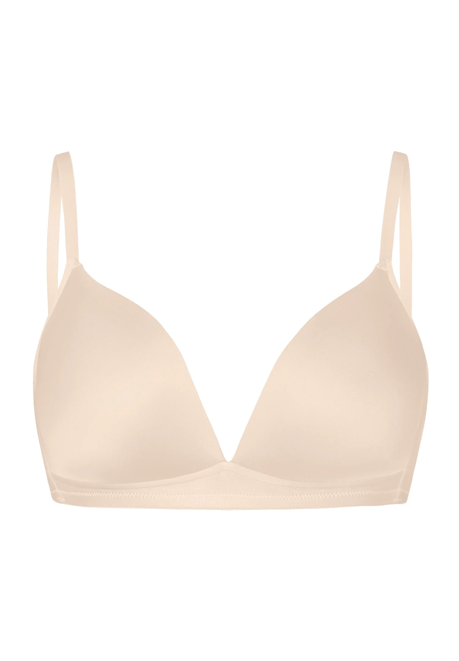 Satin Deluxe Padded Soft Cup Bra - 1