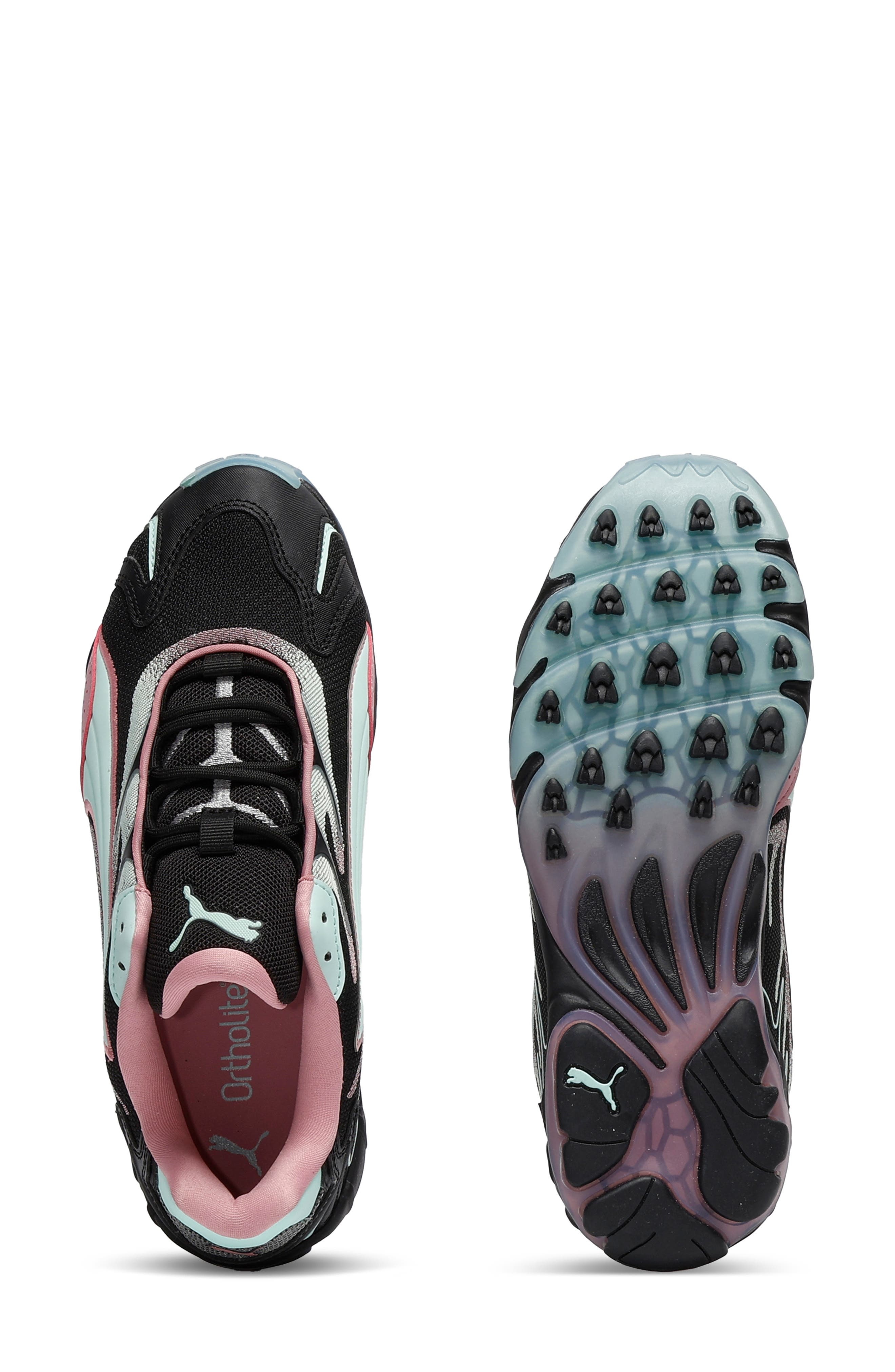 PUMA Inhale Speed Style Sneaker in Puma Black/Poised Pink at Nordstrom - 3