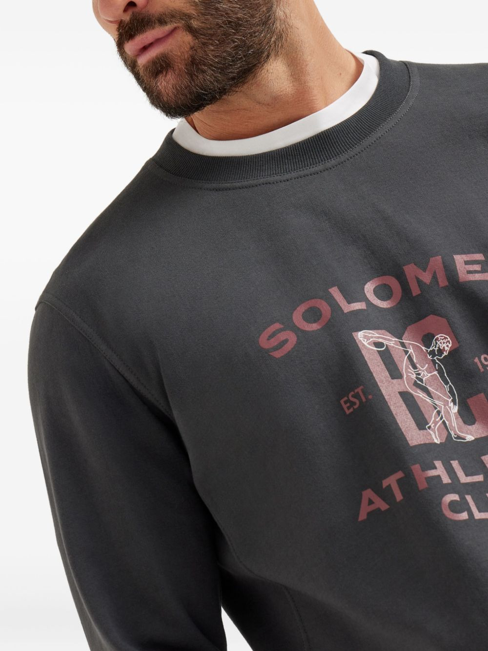 Solomei Athletic-Club print sweatshirt - 5