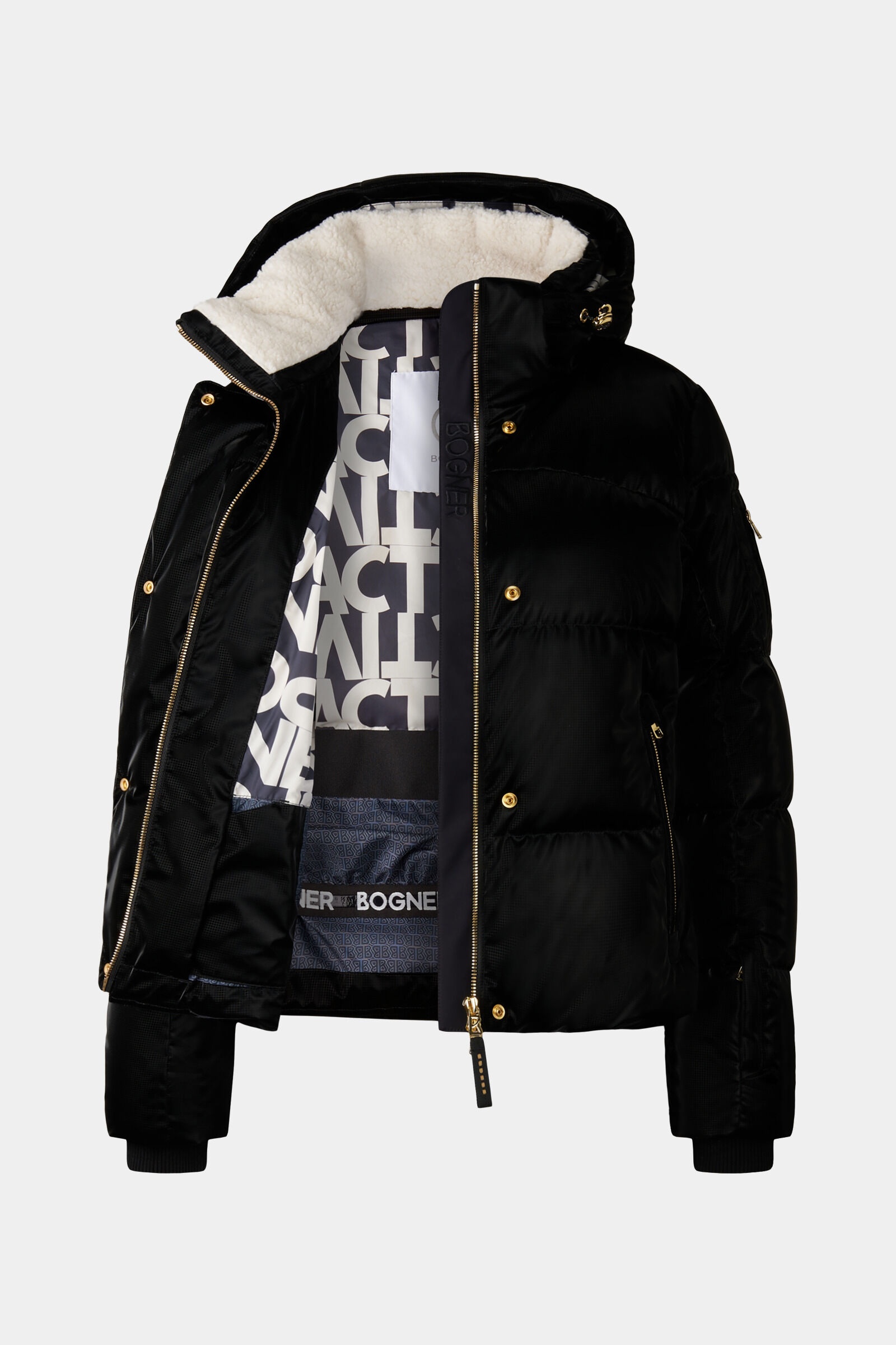 Hella Down ski jacket in Black - 2