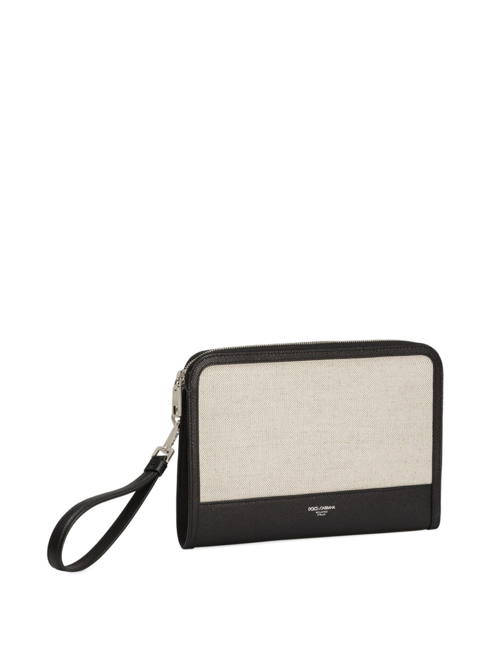 canvas clutch bag - 5