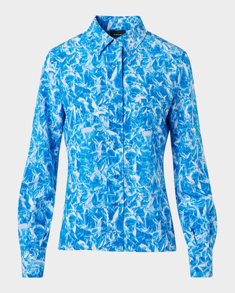 Whitecaps Printed Long-Sleeve Shirt 1