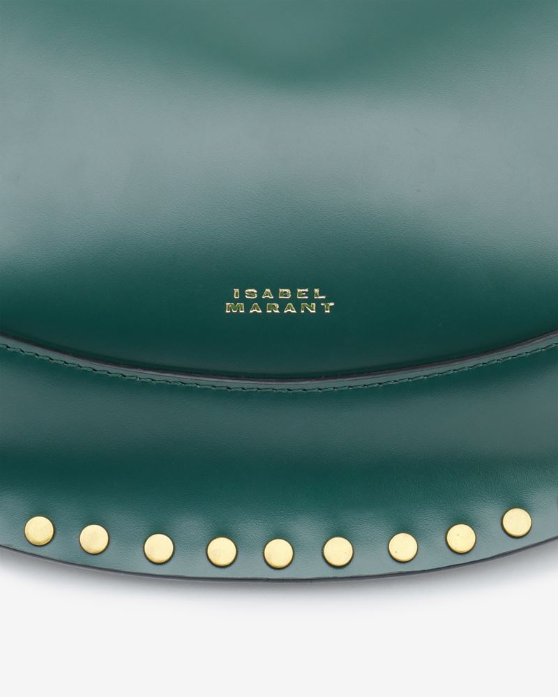 OSKAN MOON LEATHER SHOULDER BAG - 3