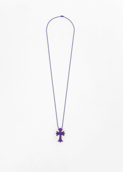 Chrome Hearts Purple Resin Cross Necklace outlook