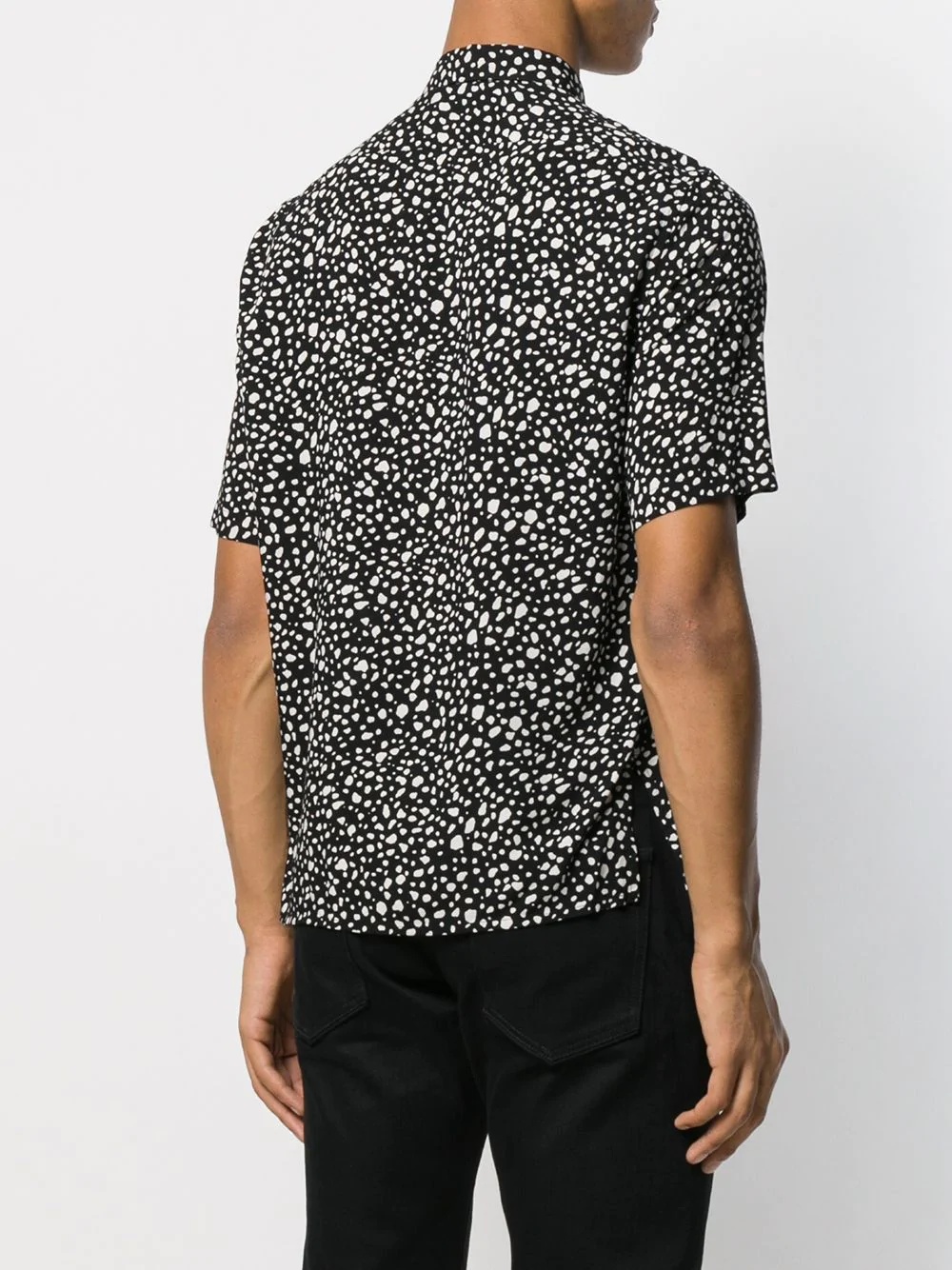 polka dot print shirt - 4