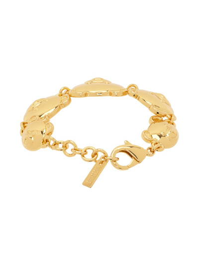 Moschino Gold Teddy Bear Bracelet outlook