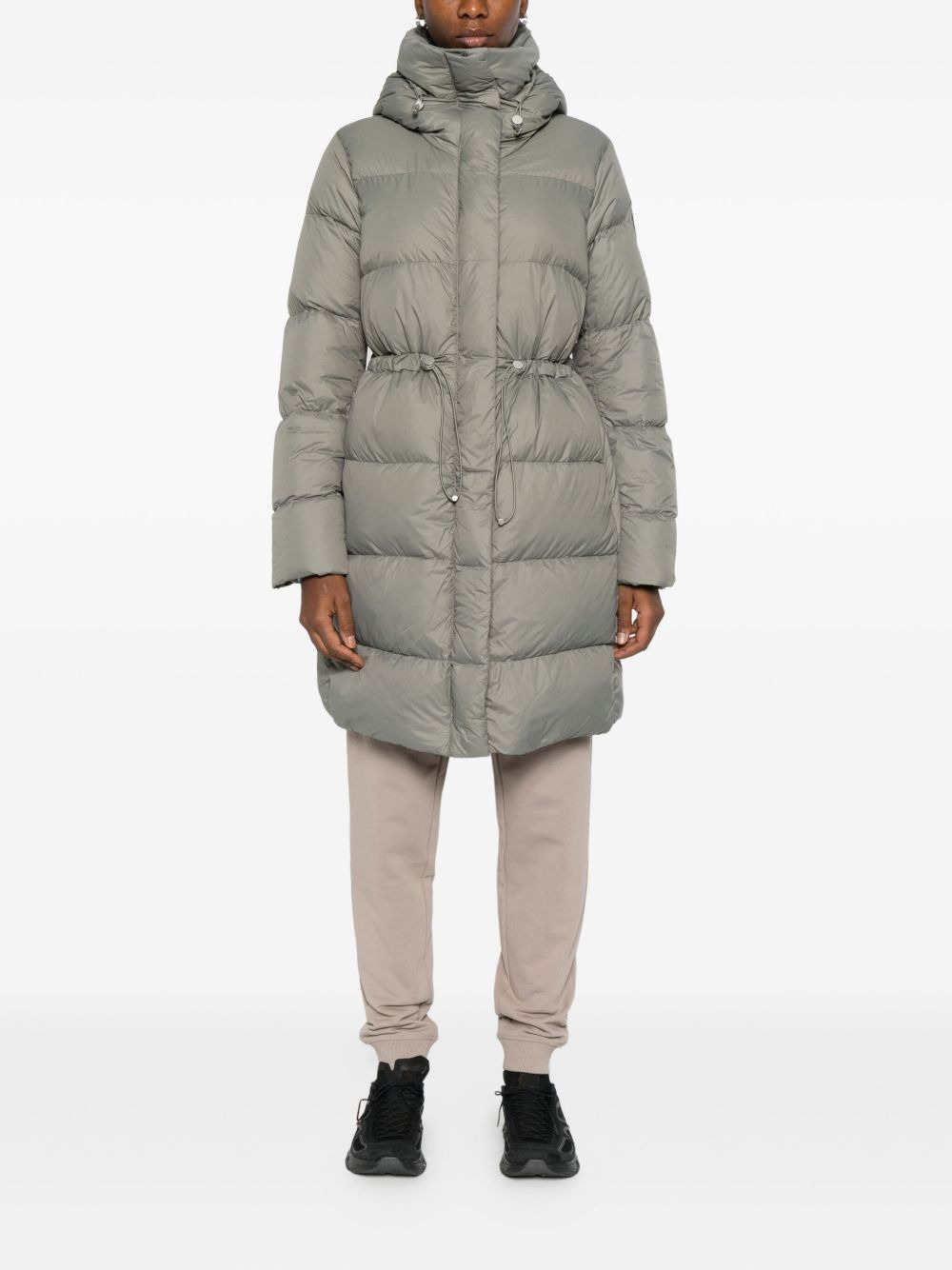 hooded padded coat - 2