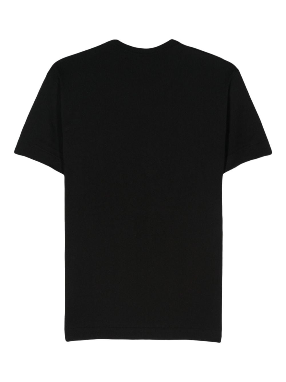 heart-patch cotton T-shirt - 2