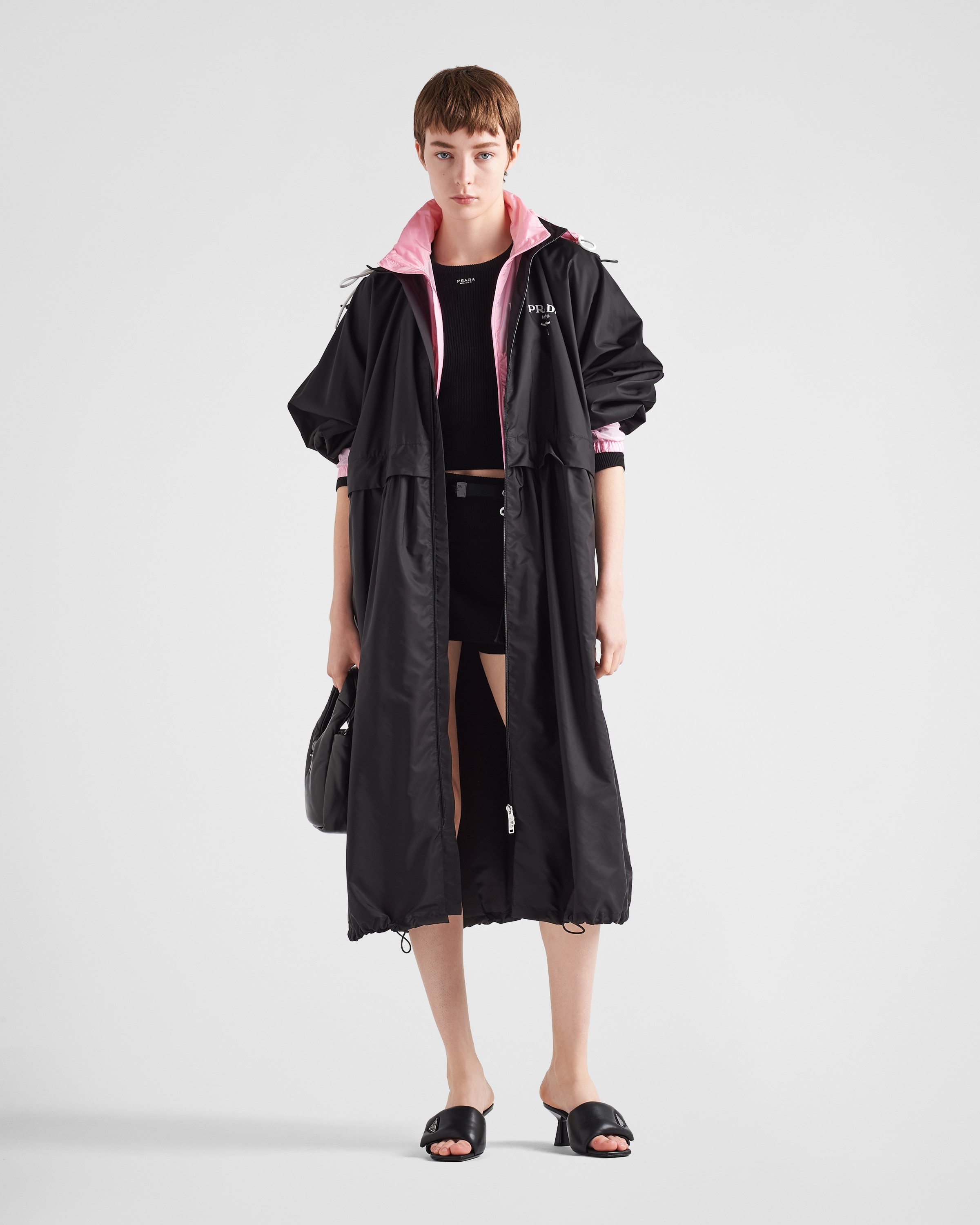 Re-Nylon raincoat - 2