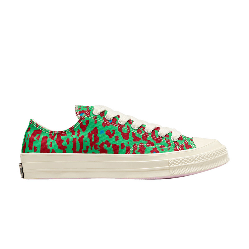 Golf Le Fleur x Chuck 70 Low 'Digital Leopard Pack - Green' - 1