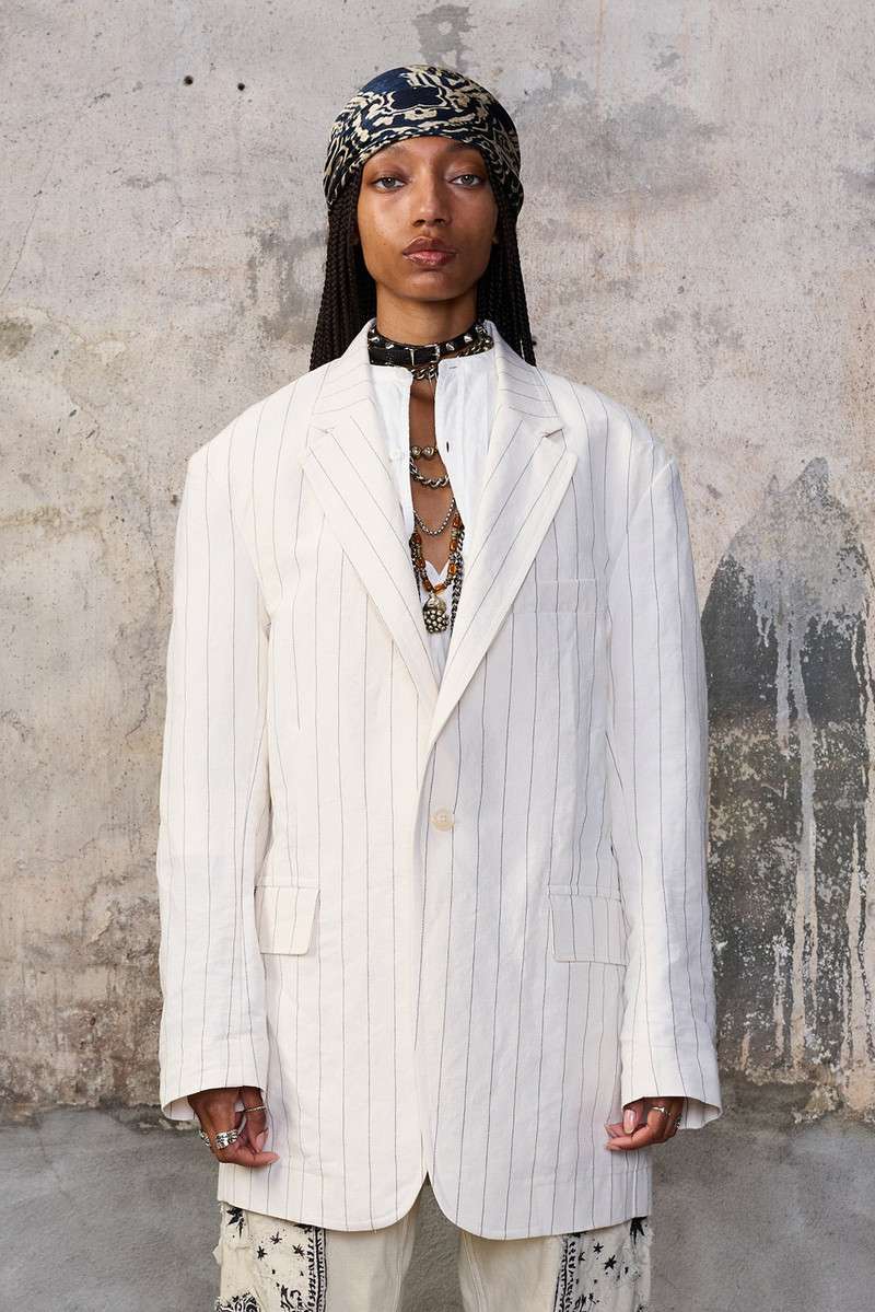 OVERSIZED RAGGED BLAZER 4