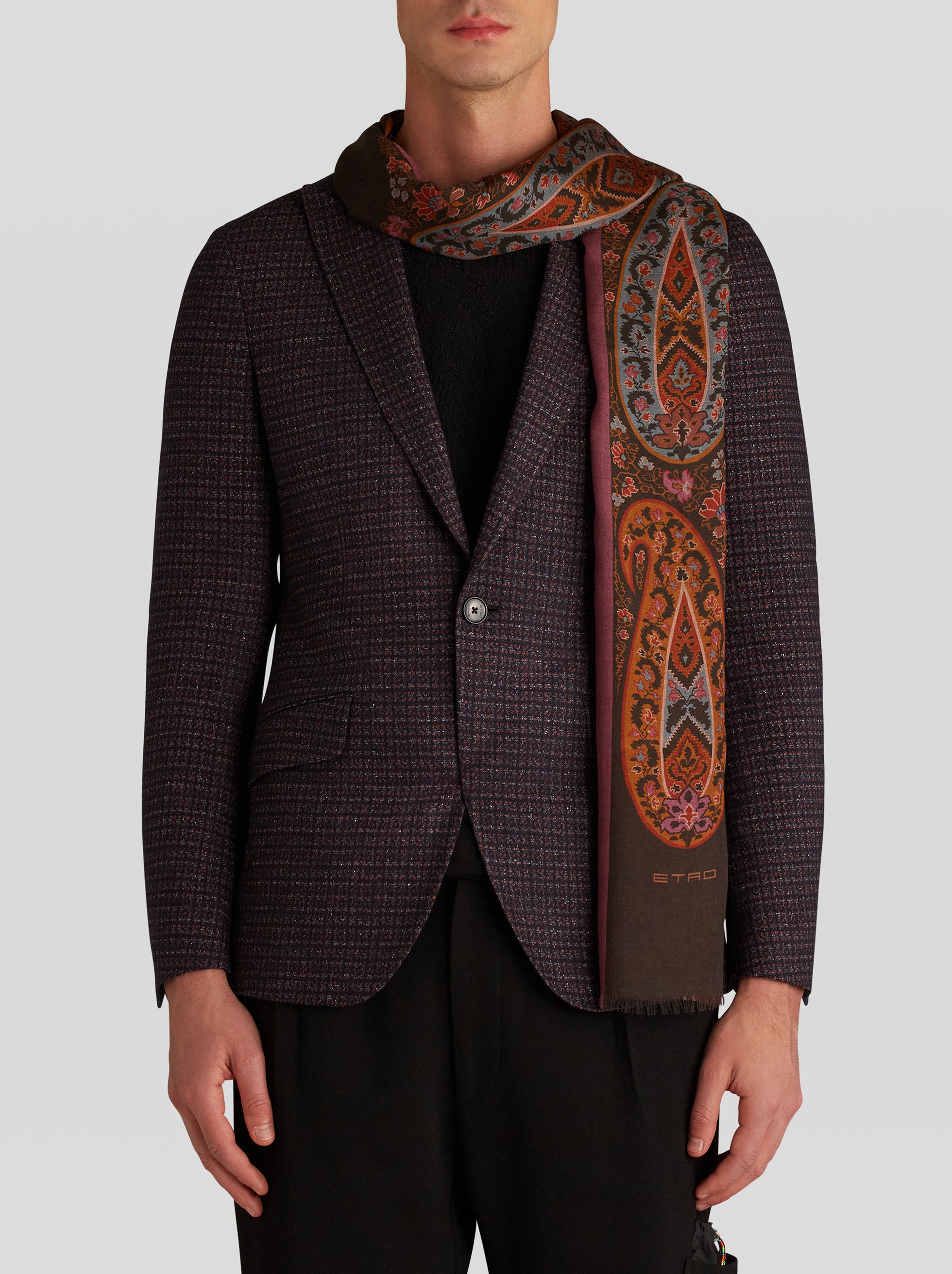 PAISLEY PRINT SCARF - 2