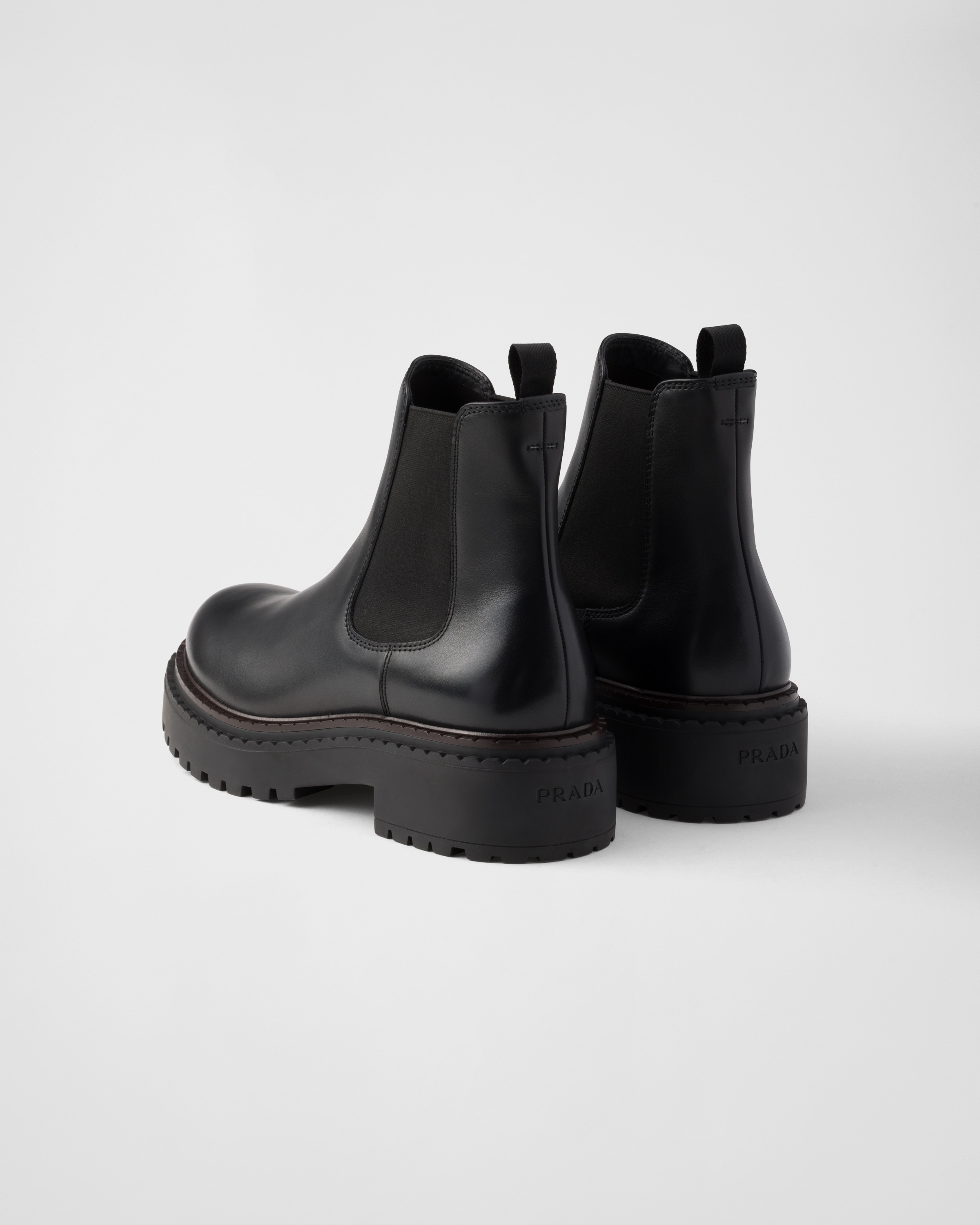 Leather Chelsea boots - 5