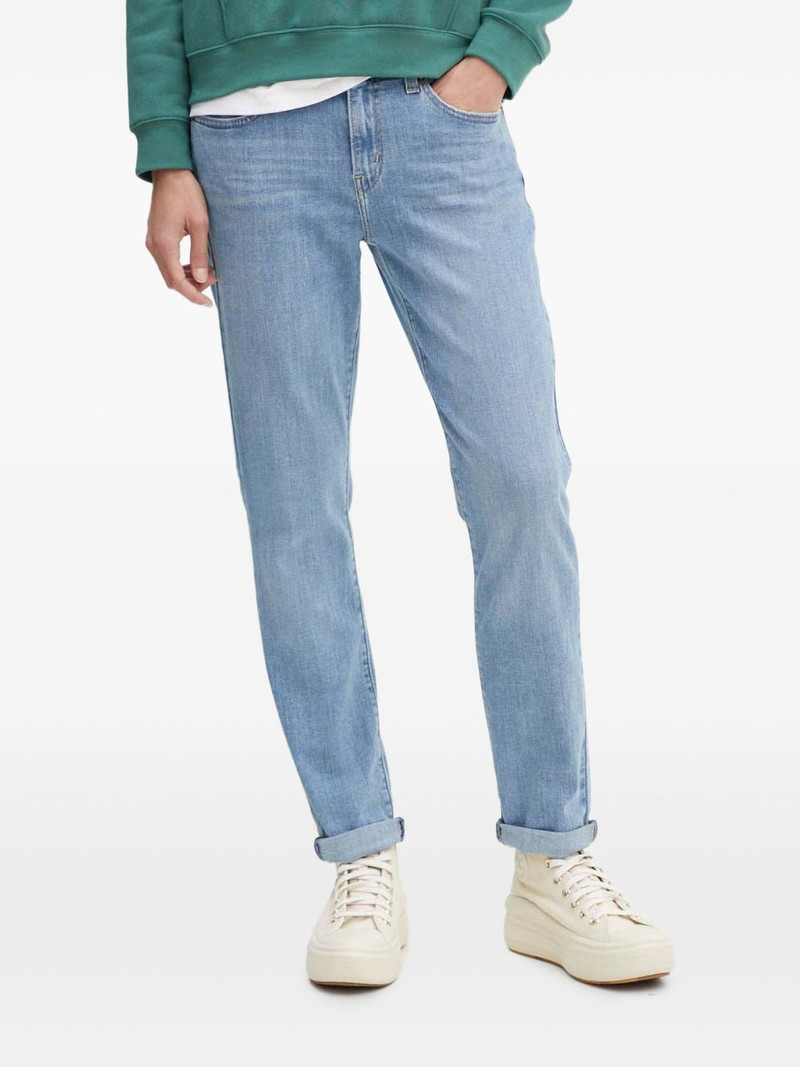 logo-patch jeans 1