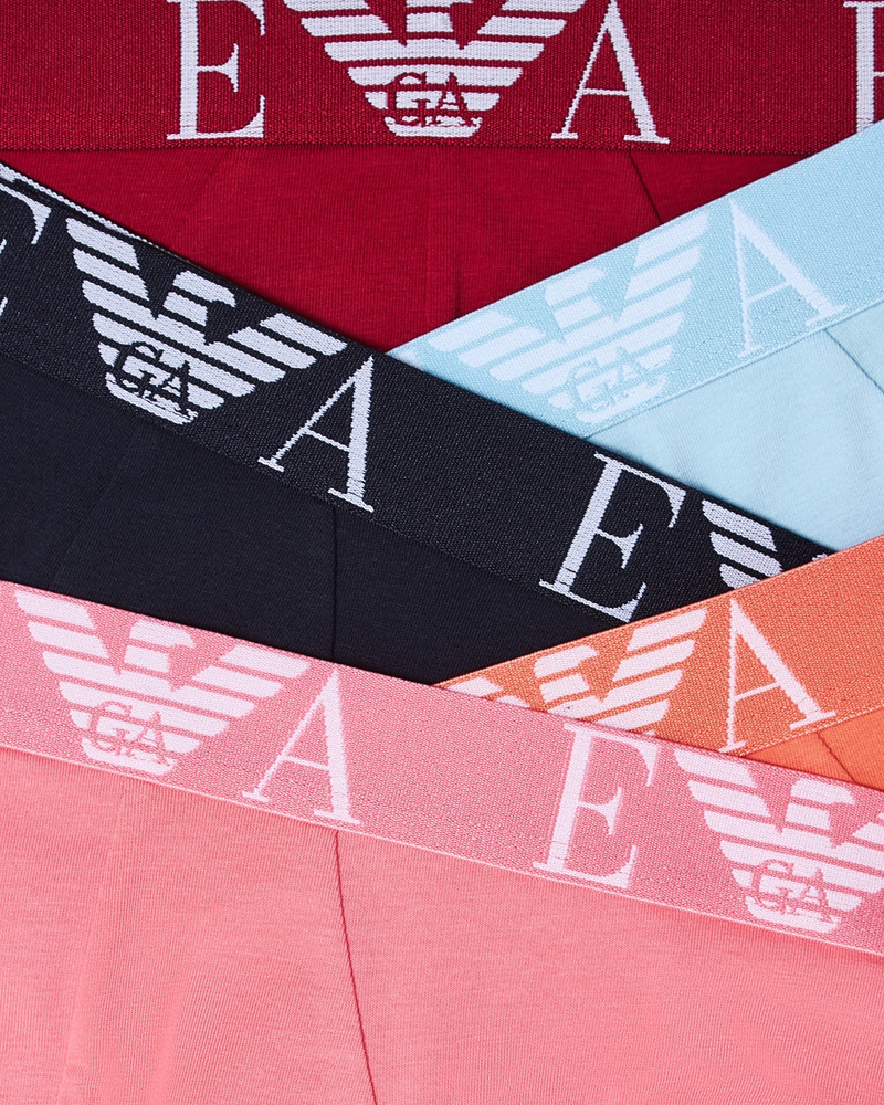 EMPORIO ARMANI FIVE-PACK OF RAINBOW BRIEFS outlook