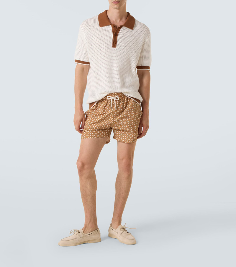 FRESCOBOL CARIOCA Vidal pointelle cotton polo shirt outlook