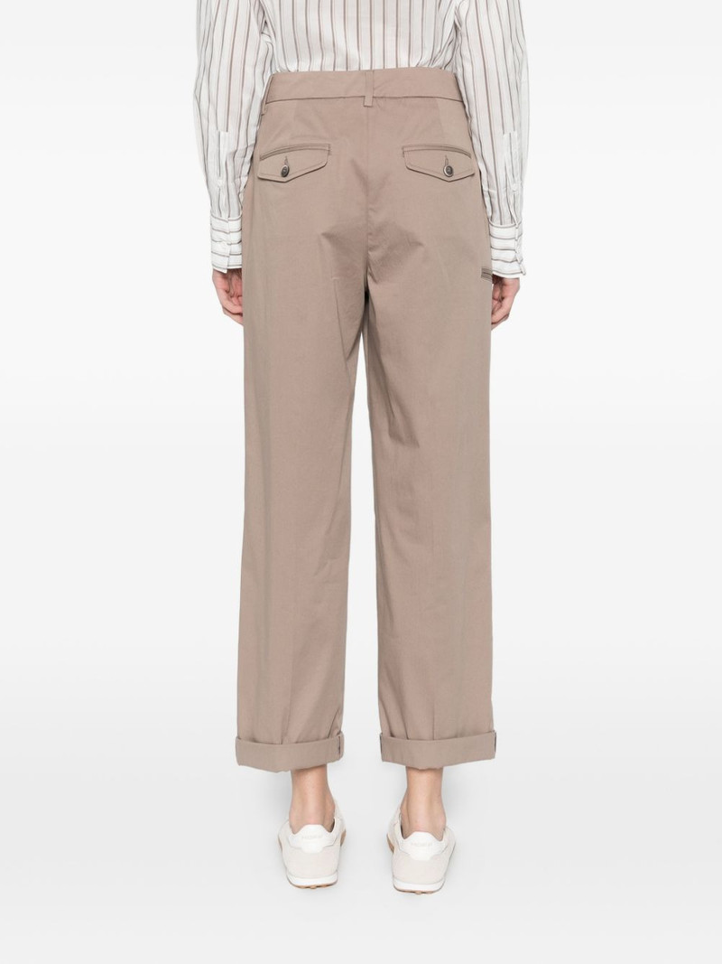 cuffed pleated trousers 4